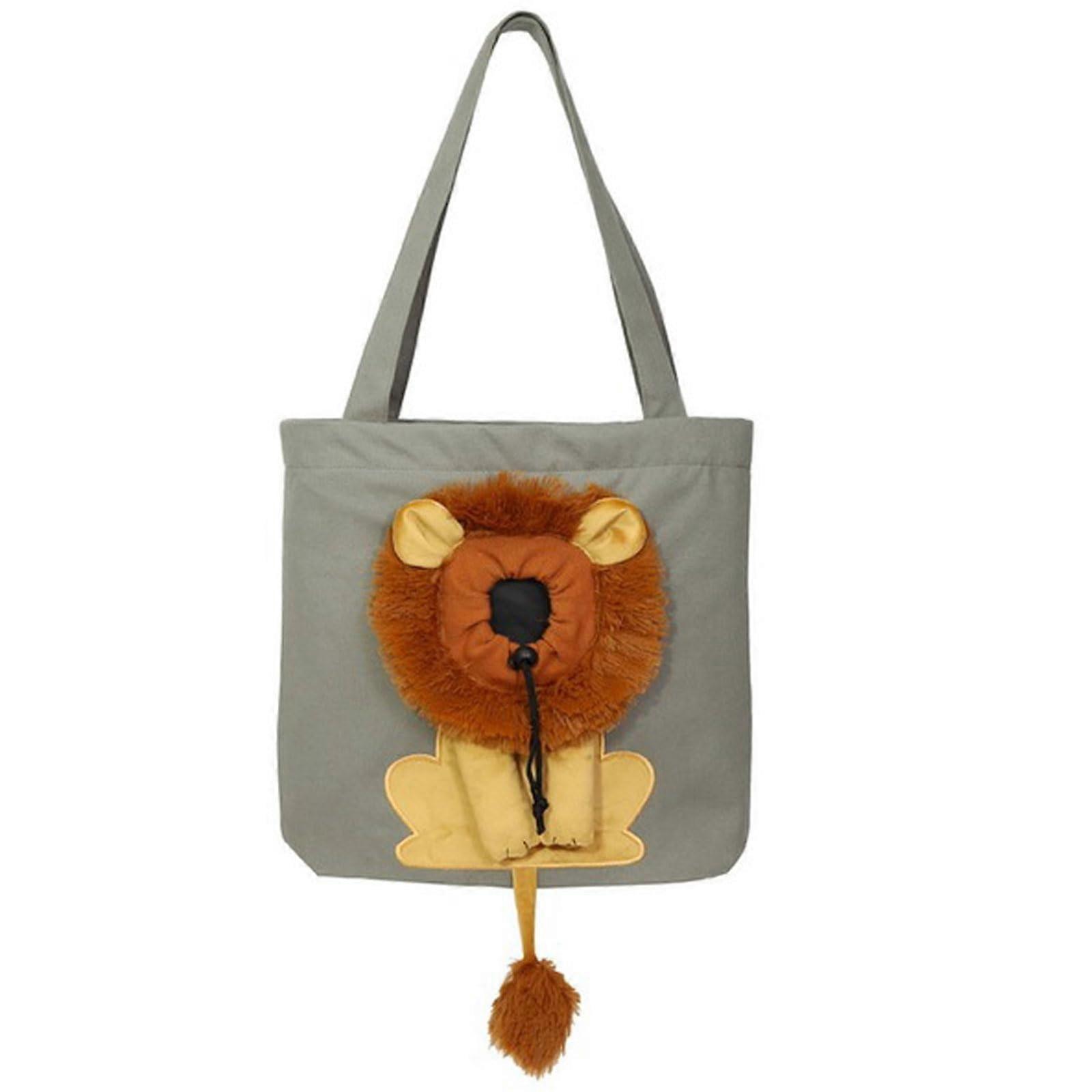 Portable Cat and Puppy Carrier Bag, Shoulder Pet Tote for Small and Medium Cats and Dogs, Drawstring Opening, Yorkie Compatible