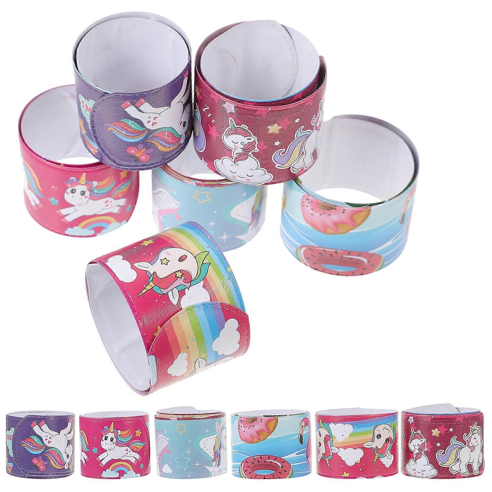 Unicorn Slap Bracelets Stylish Appearance Comfortable Long-term Wear Children Adults 20Pcs