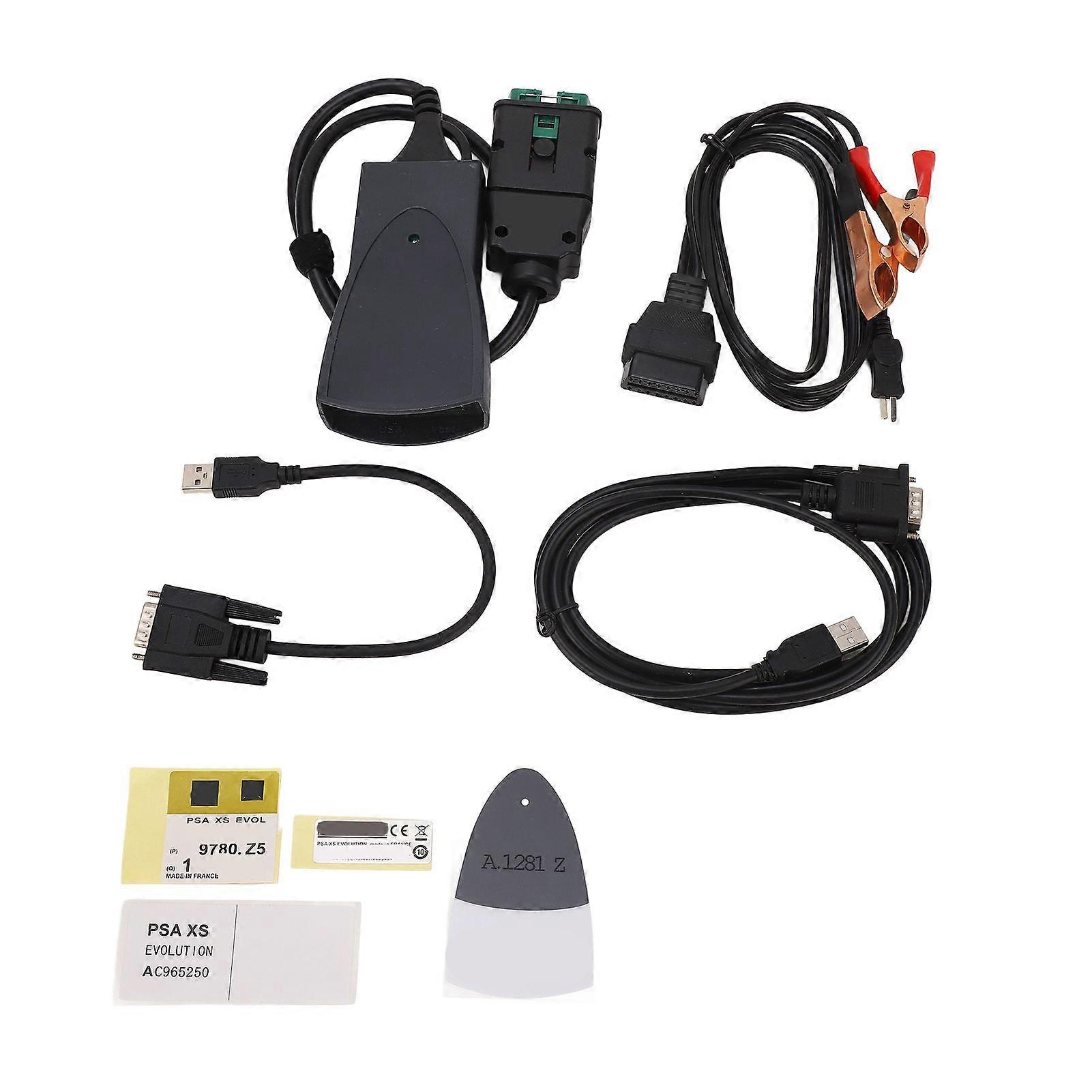 Full Chips OBD2 Diagnostic Tool for Lexia3 PP2000 Diagbox Software Replacement for Citroen C1 C2 C3 C4 C6 C8 Full Chip LED Plus
