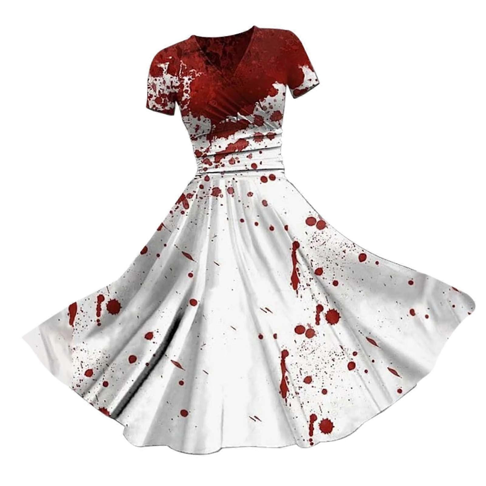 white christmas dresses Sleeveless Dress Out for Blood Wine Red Dress / M main image 0