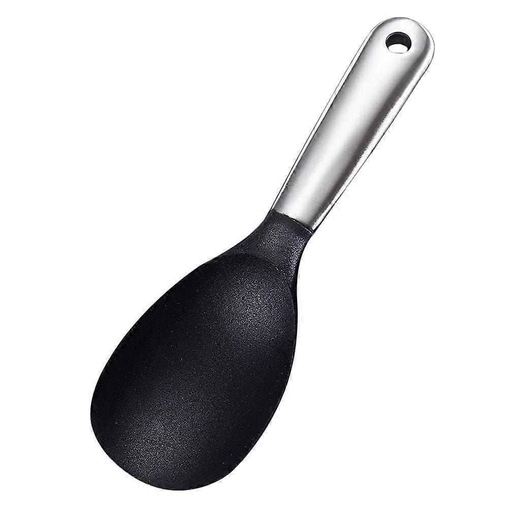 Silicone Rice Spatula Long Handle Spoon For Home Use 23X7CM Non-Scratch Easy To Clean 1Pc