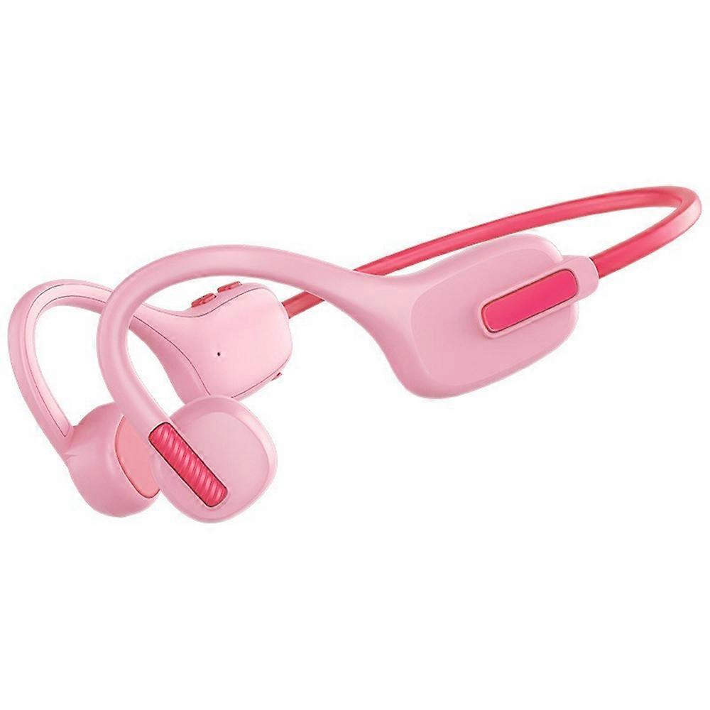 x12 Écouteurs sans fil à conduction osseuse pour enfants Casque étanche compatible Bluetooth intégré 