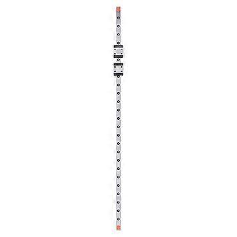 Lineare Führungsschiene Hohe präzise 4-Punkt-Kontakt-Linearschiene mit 2 Gleitblöcken für 3D-Drucker CNC XYZ Schnitzmaschine 500 mm / 19,7 Zoll