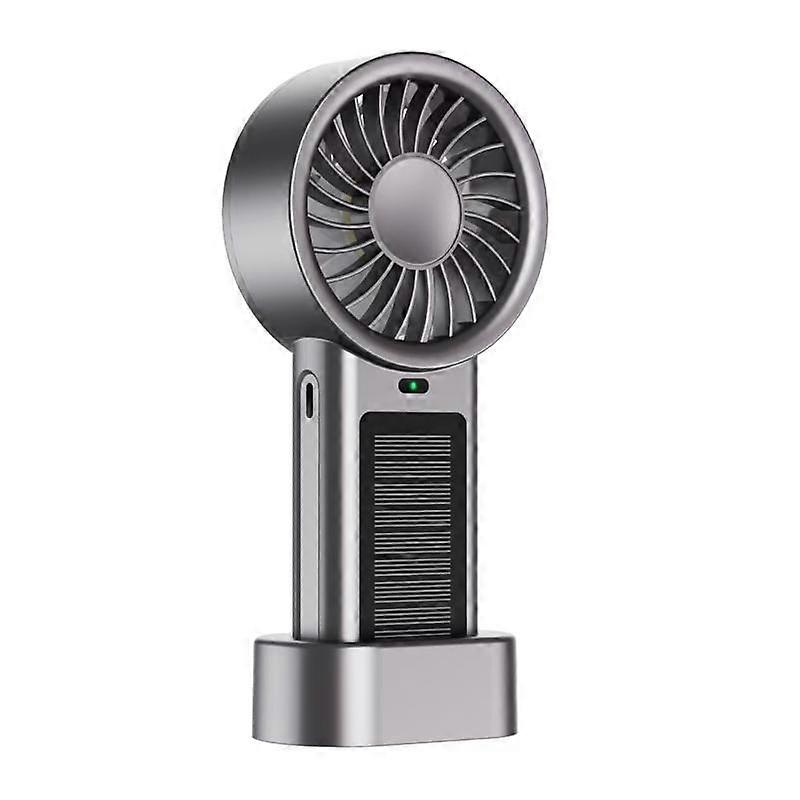 Solar Powered Handheld & Desk Fan