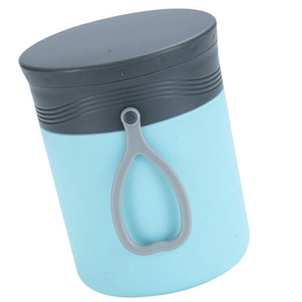 Microwavable Soup Container Portable Lifting Rope Food Container School Outdoor Activities 12X10CM 1Pack