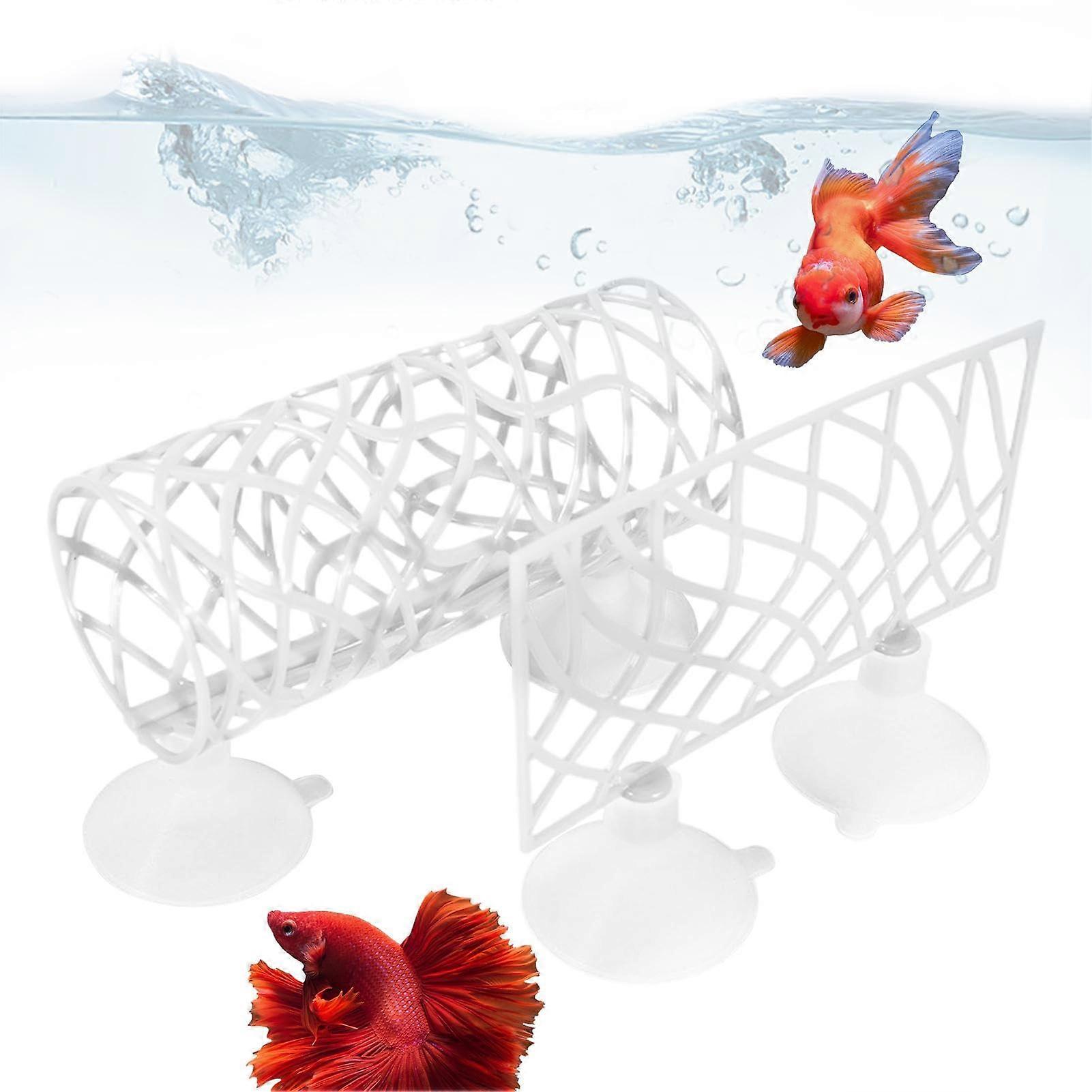 Betta Fish Tunnel  Hide Sleeping and Dormant Swimming Tunnels Multipurpose Toy for Betta Fish, Small Fish and Shrimp White