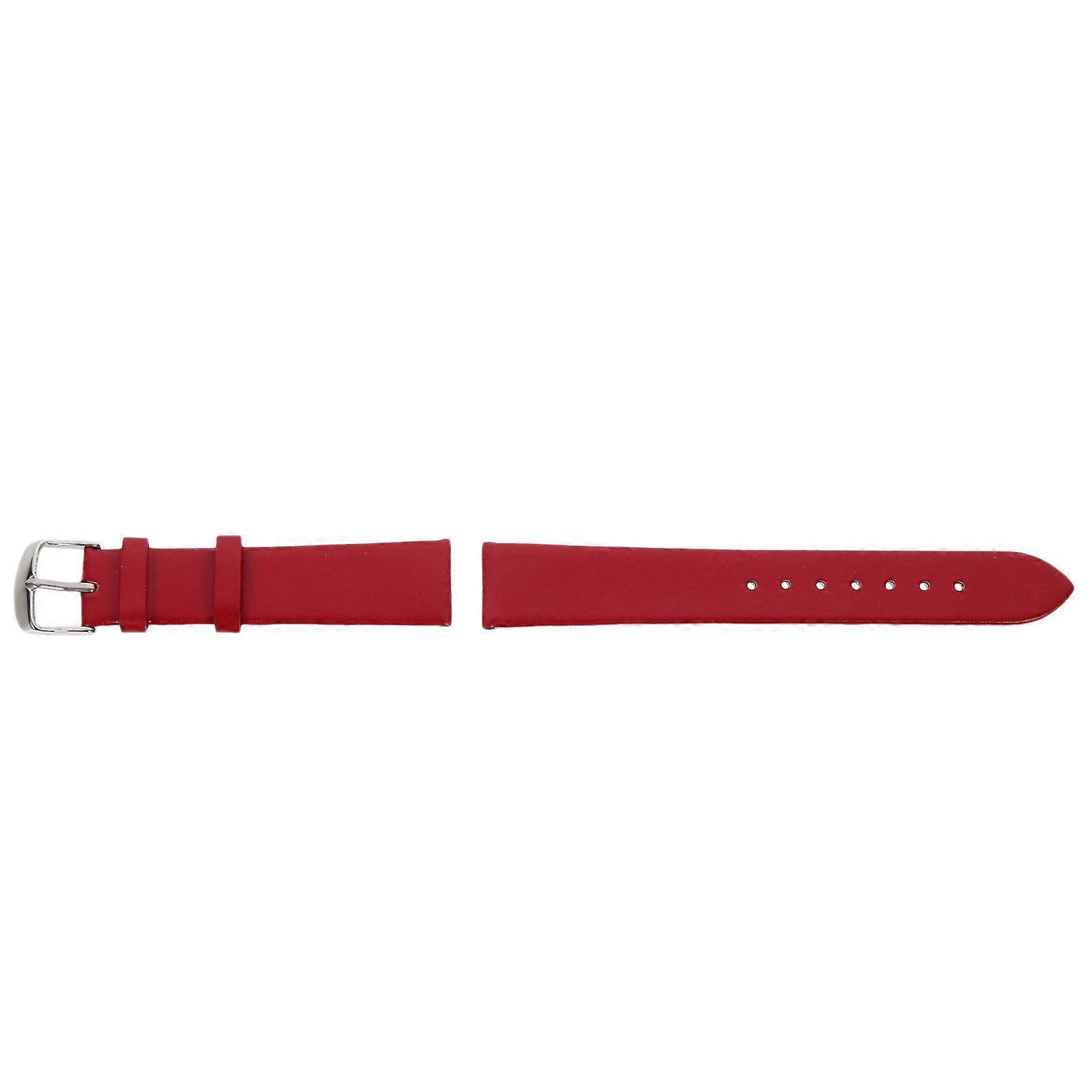 Red Watch Band Adjustable and Durable for Decorative Use Fits Most Watches