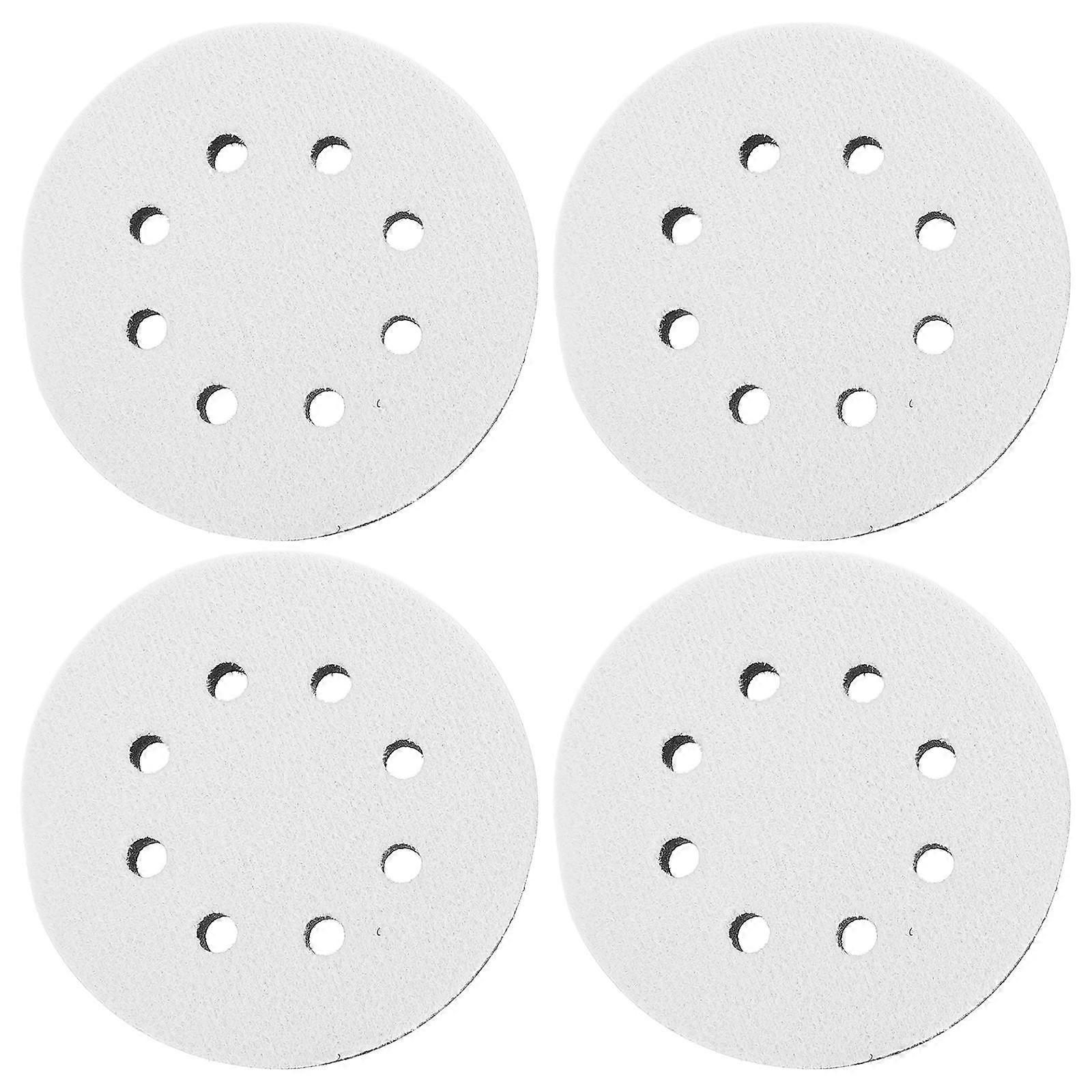 Sanding Tools Sponge Cushion Buffer Backing Pad Automotive Polishing Square Shape 12.30X12.30X1.00CM 4Pcs