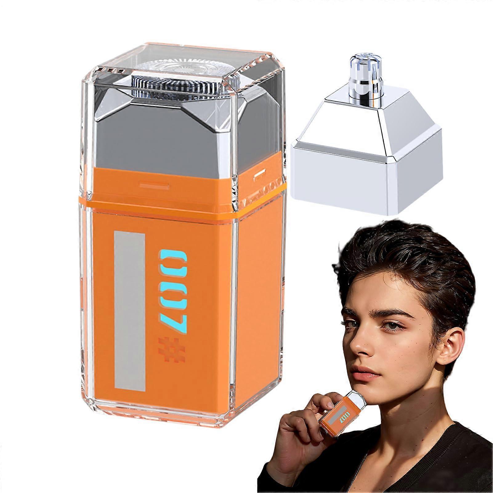 Men's Electric Razor with Digital Display, Waterproof Design, Ideal for Daily Use, Travel, Shower, and Body Grooming