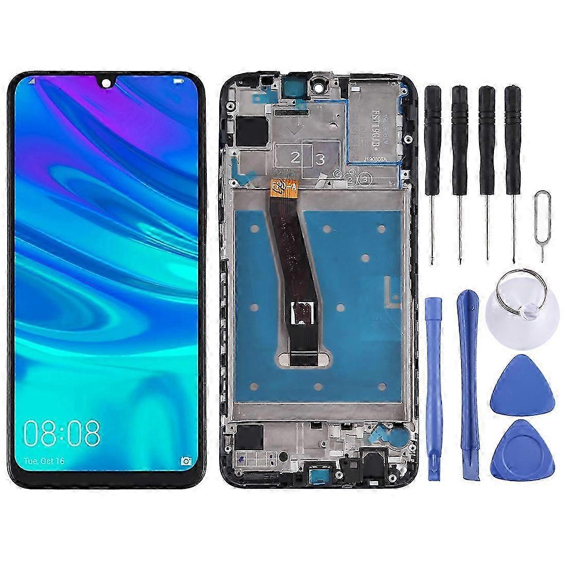 2025 OEM LCD Screen for Huawei P Smart (2019) / Enjoy 9s Digitizer Full Assembly with Frame(Black)
