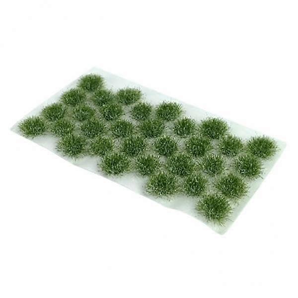 2X 39x Static, Grass Tufts Landscape Modeling for Railway Scenery Model Wargame