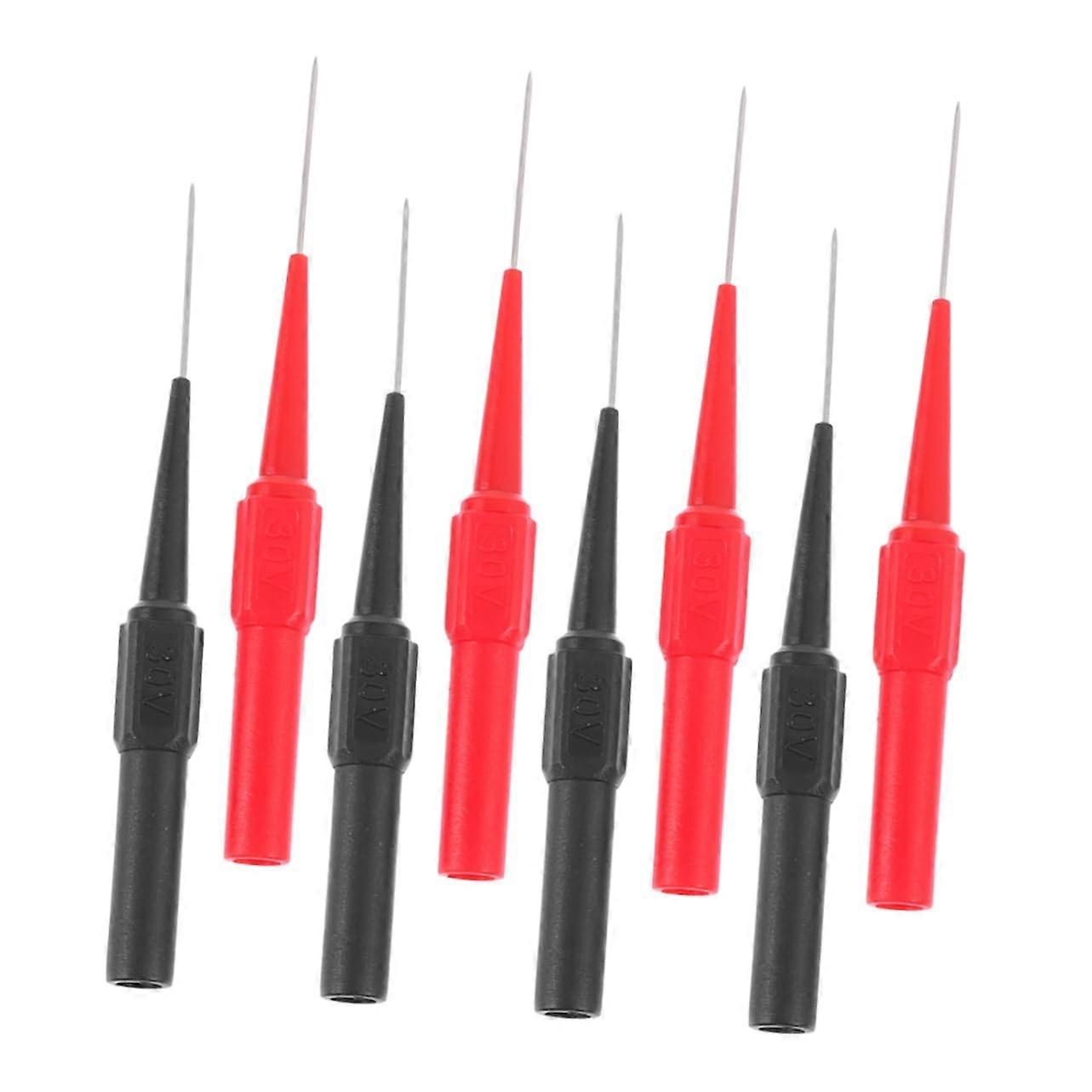 Multimeter Test Leads with Piercing Needle Probes for Precise Voltage Measurements
