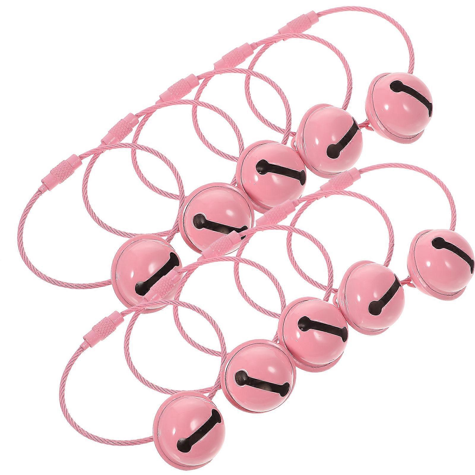 Decorative Key Bell Shape Keychain For Keychain Lovers With 6.5X5X2CM Size 10Pcs