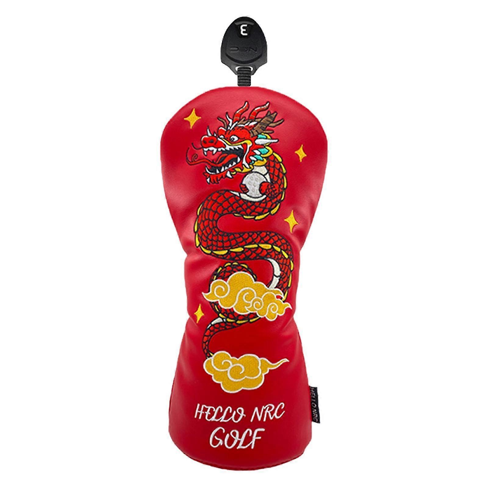 High Quality Dragon Golf Headcover for Fairway Wood, 30cm x 13cm, Durable Fabric, Stylish Design, Perfect Fit