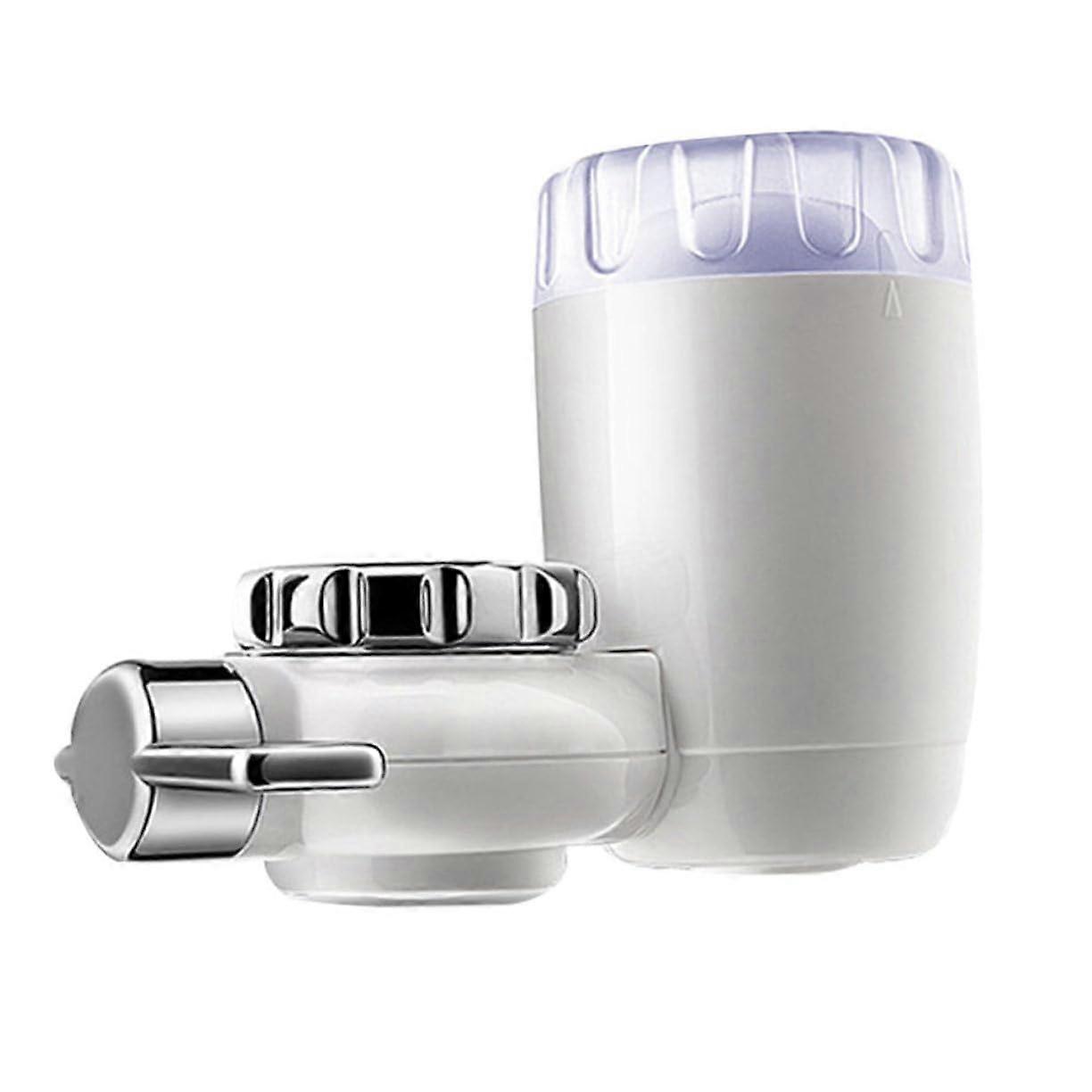 Tap Water Filter, Tap Filter System, Water Filter for Sink, Flush Filter Tap, Filter Water Tap, Filter Parts, Water Filter Tap, Ceramic White.