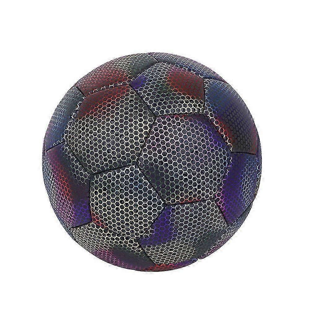 Glow in The Dark Football, Reflective Training Ball for Adults and Kids