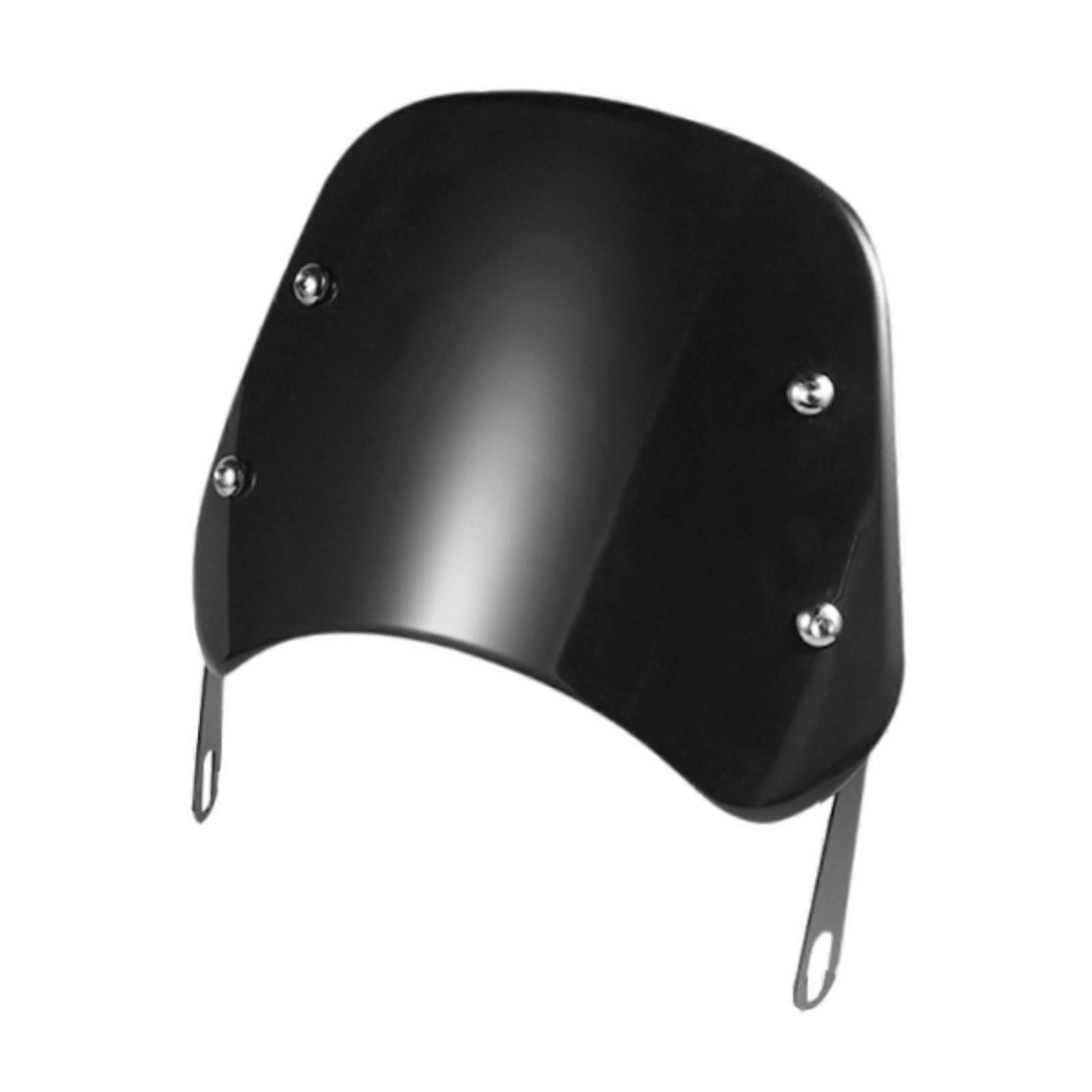 Motorcycle Windshield with Mount Bracket,Replacement Easy to Install Retro