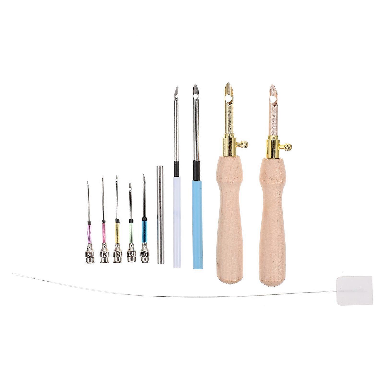 Embroidery Punch Needle For Needlework Tools Assorted Color Durable Crafting Supplies 1 Set