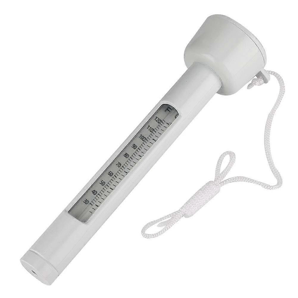 Floating Pool Thermometer - Easy to Read Plastic Water Thermometer for Swimming Pools, Spas, and Aquariums