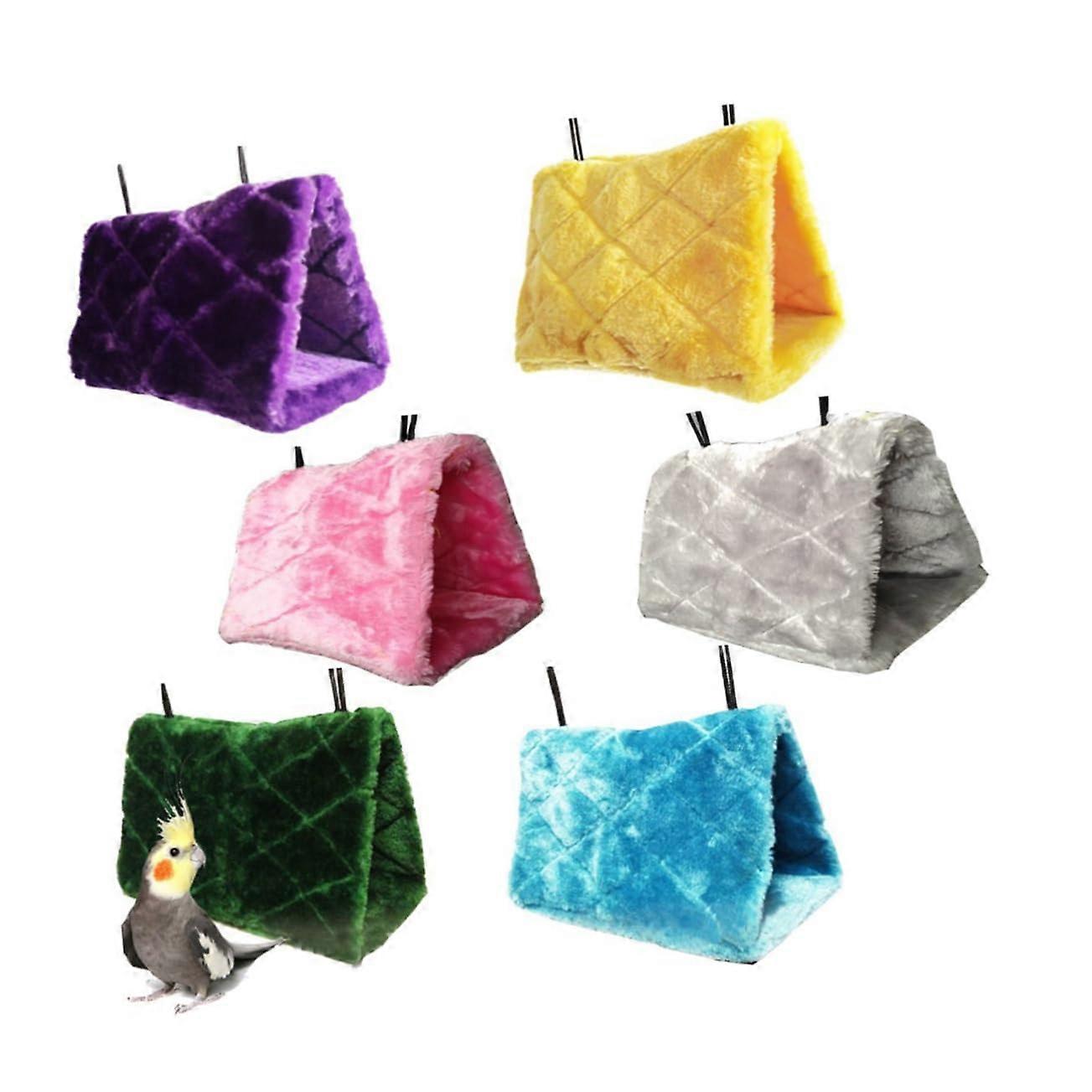 Animal Hammock Race Mouse Hammock Stand for Hamsters and Birds, Birdhouse, Bird Cave for Parakeets and Parrots