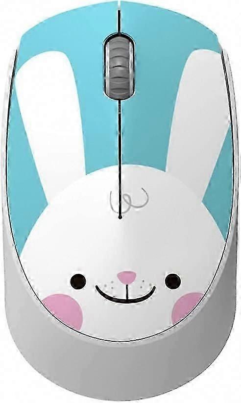 Cartoon Animal Shaped Wireless Mouse - Wireless Optical Silent Click Mouse