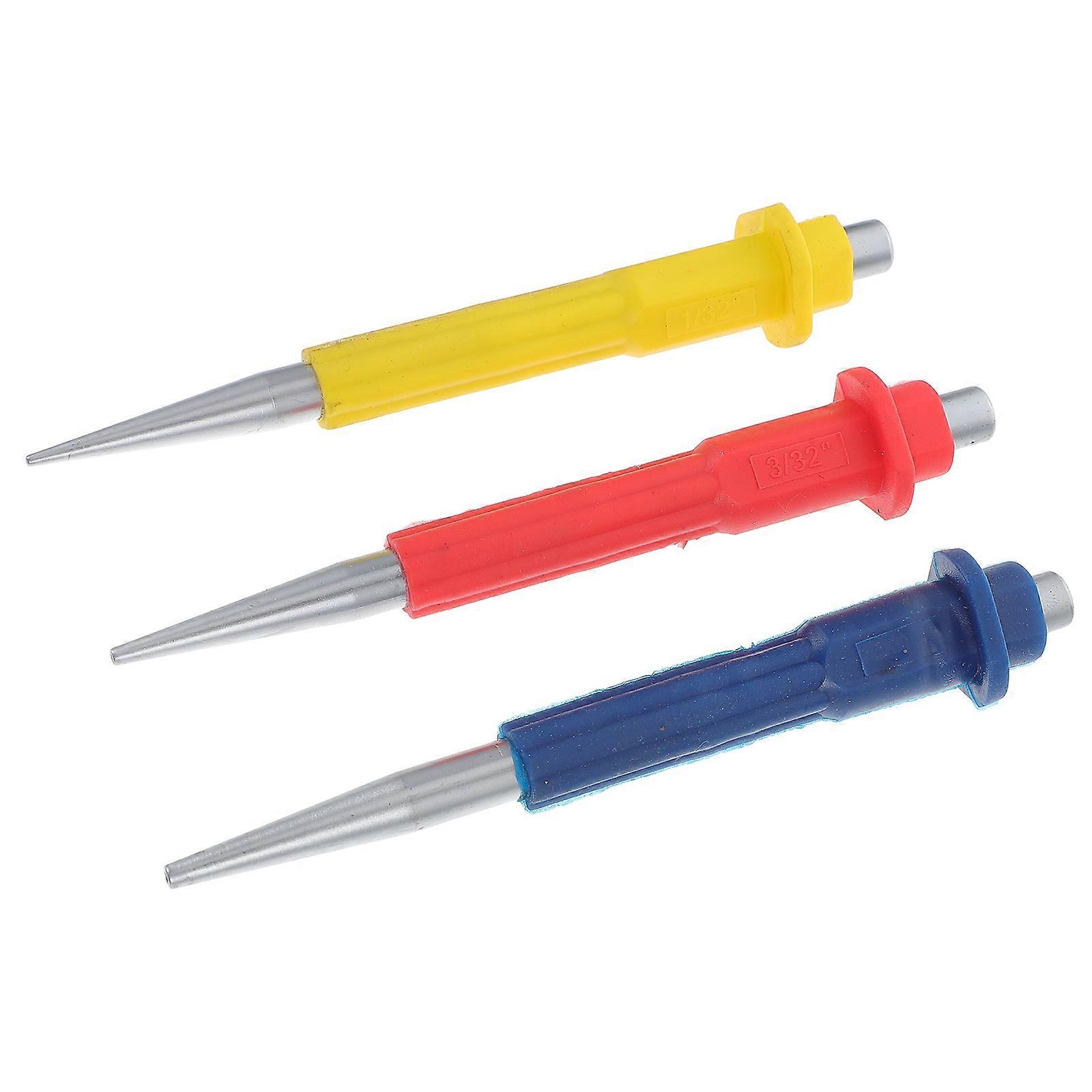 3Pcs Nail Positioning Kit Portable Tool Designed For Accurate Center Marking And Nail Driving Perfect For Workpiece Preparation With Material