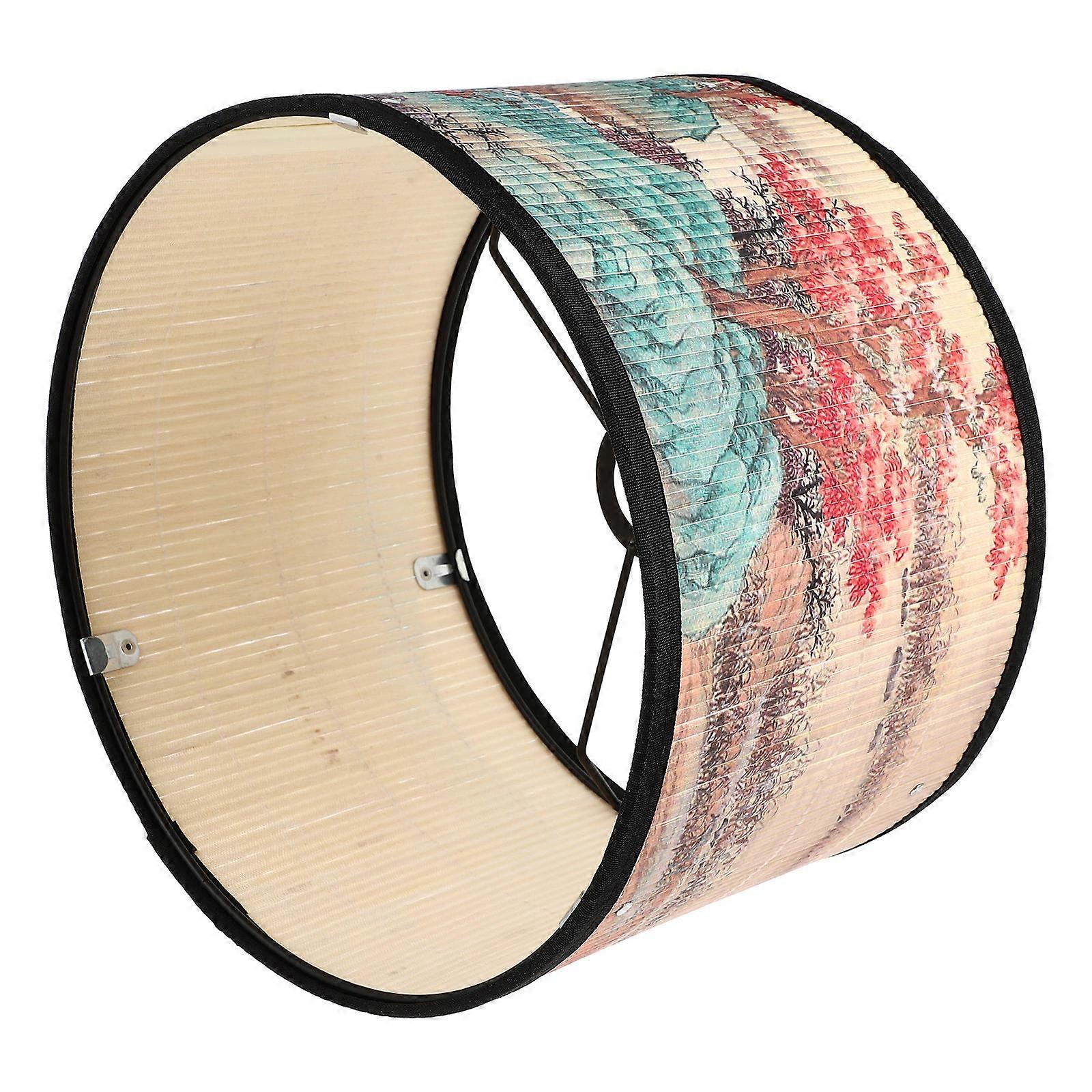 Stylish Bamboo Pendant Lamp Shade For Warm Atmosphere Home Decor In Multi Color 1Pack