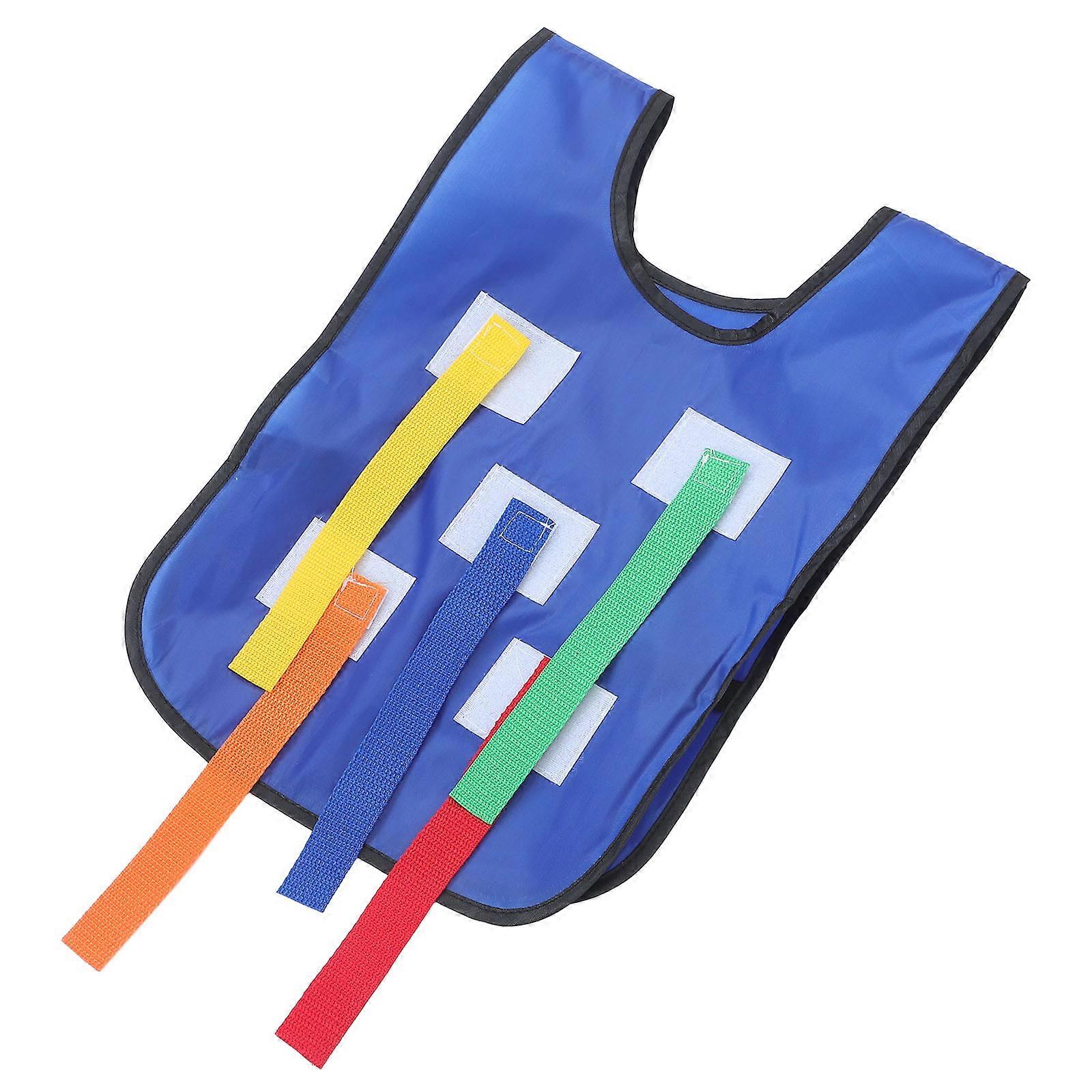 Interactive Tail Game Vest Set – Bright Color Outdoor Catching Game for Preschool, Kindergarten & Sports Activities Fun