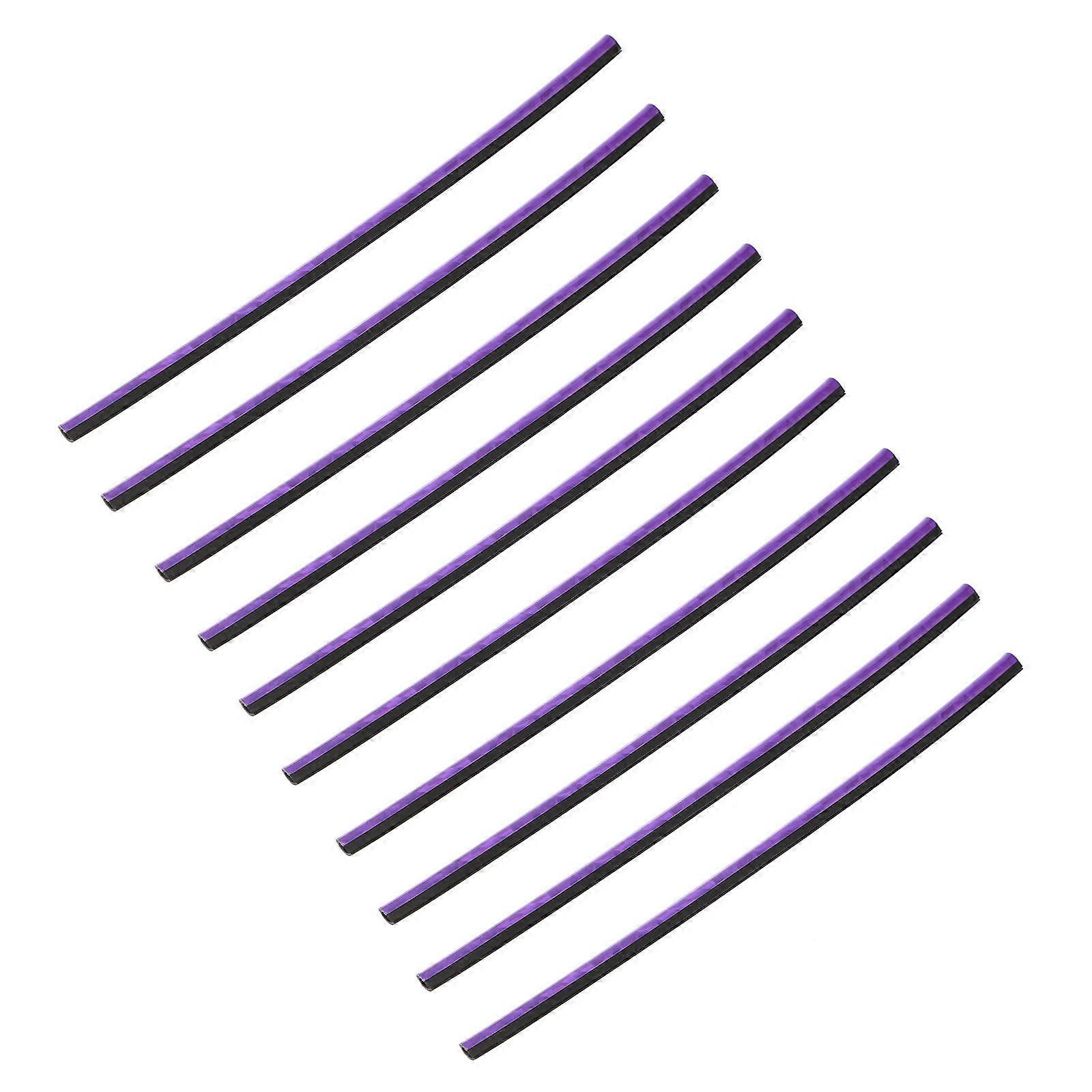 Purple Car Vent Outlet Trim with UShaped Clip Design for Decoration Synhetic Material
