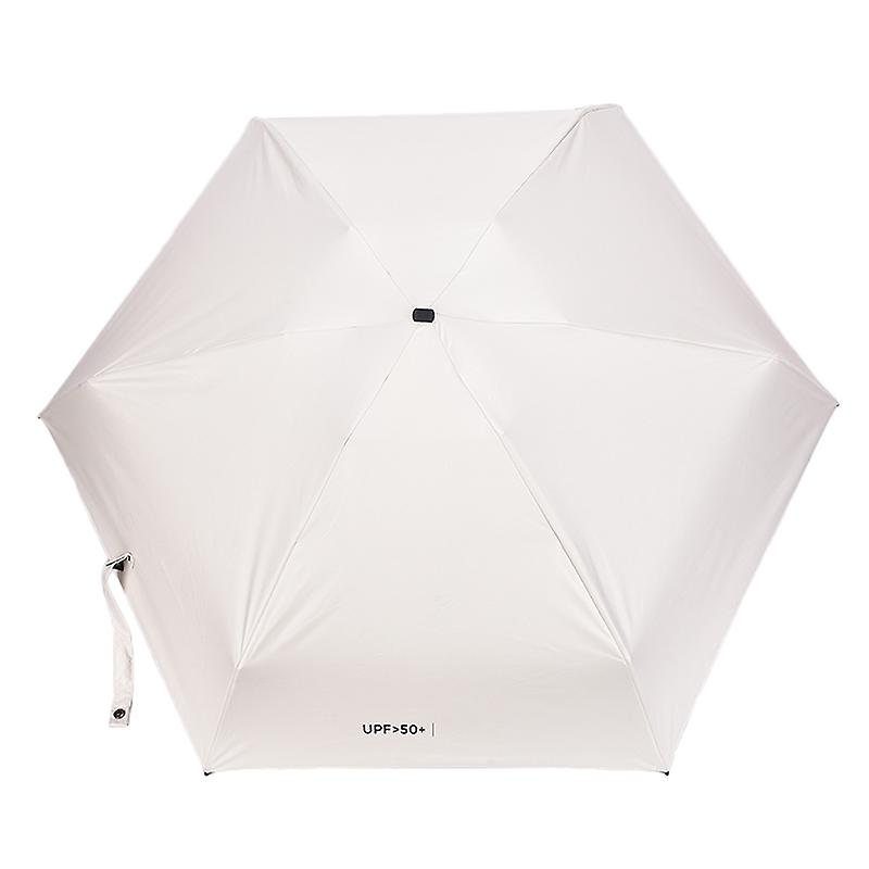 Mini 5 Folding Compact Super Windproof Anti-uv Rain Sun Travel Umbrella Portable