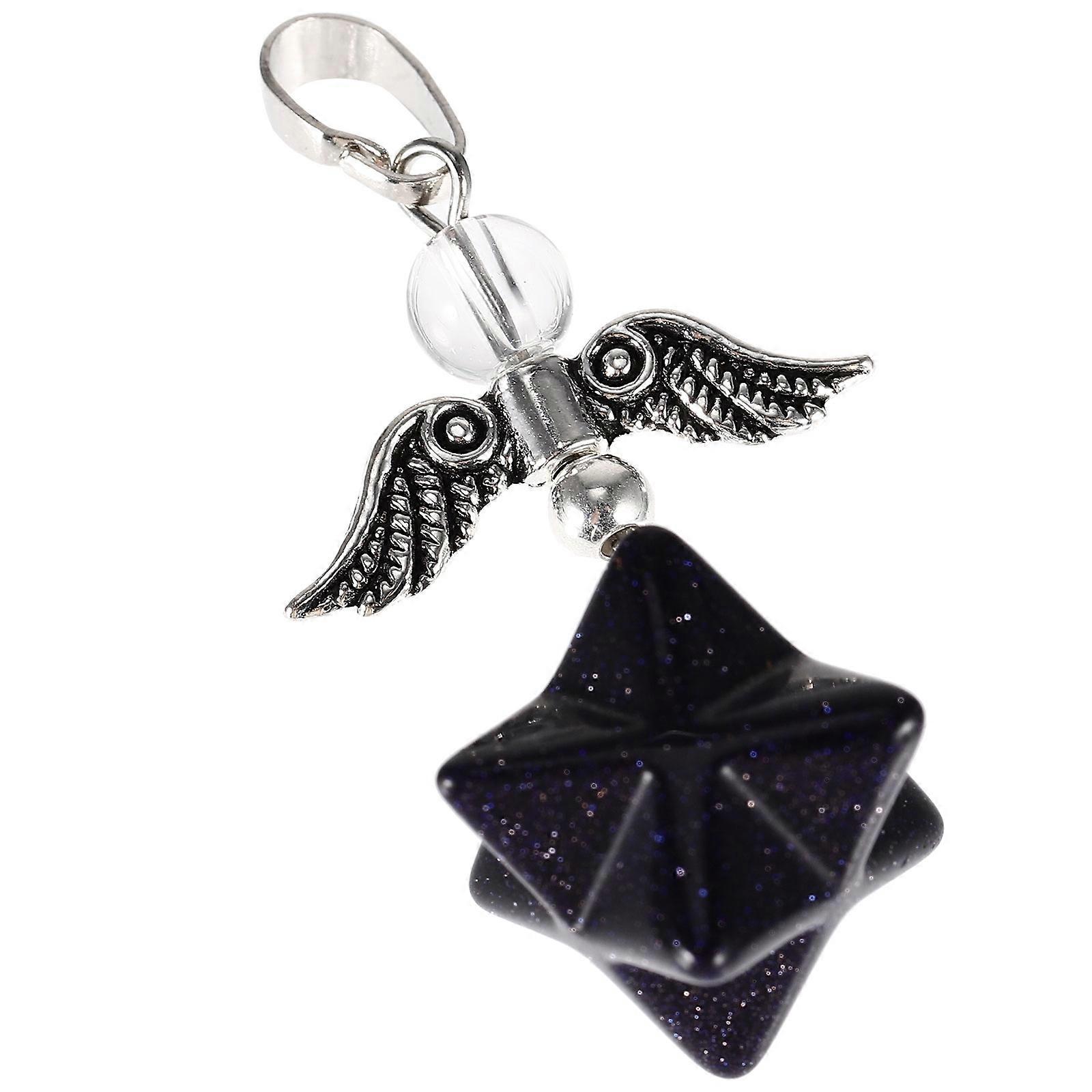 Elegant Wing Shaped Crystal Jewelry Component for Craft Works Suitable for DIY Projects 1Pack