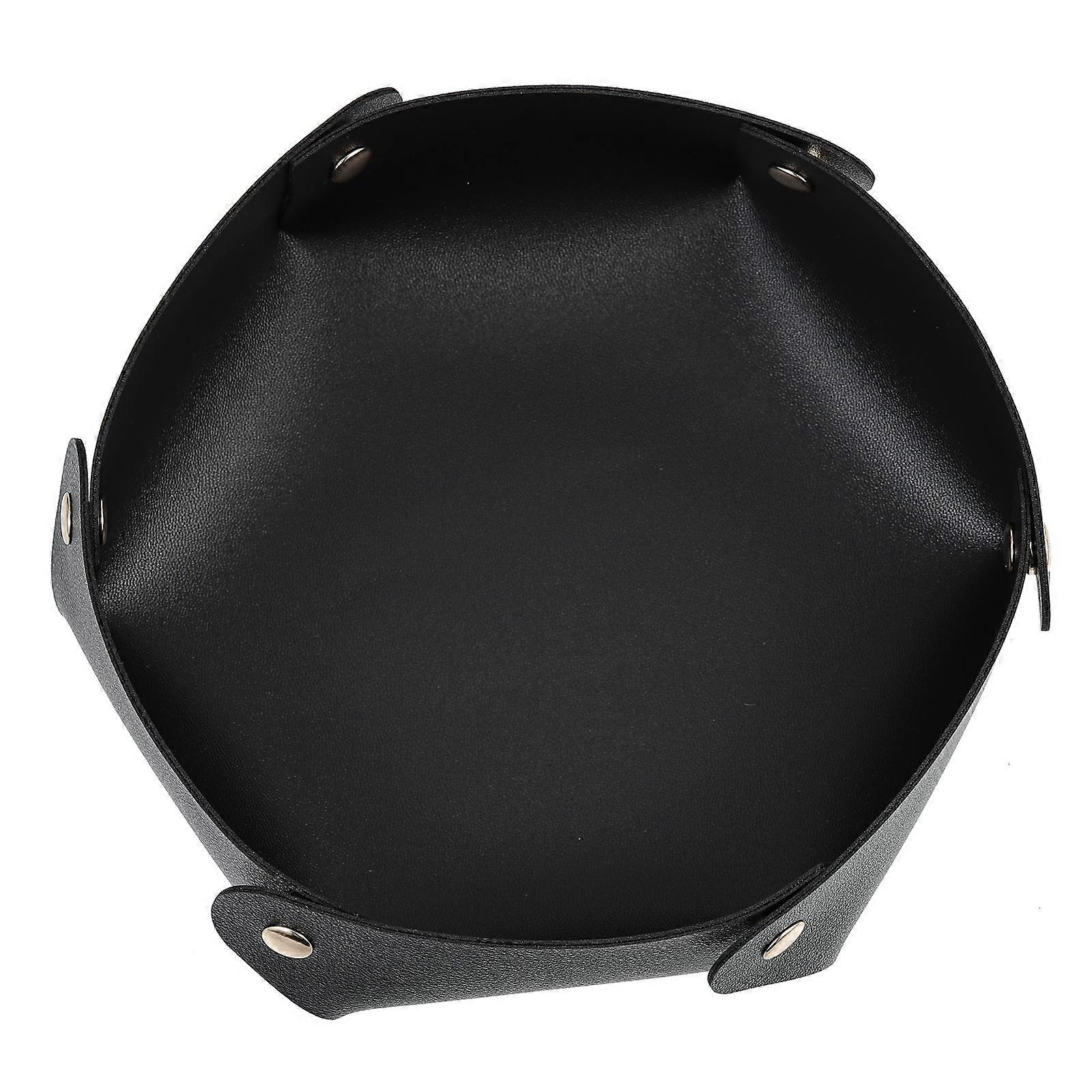 PU Folding Tray for RPG Board Games – Large Tabletop Storage Holder with Thickened PU and Modern Chic Design for Gaming and Party Use