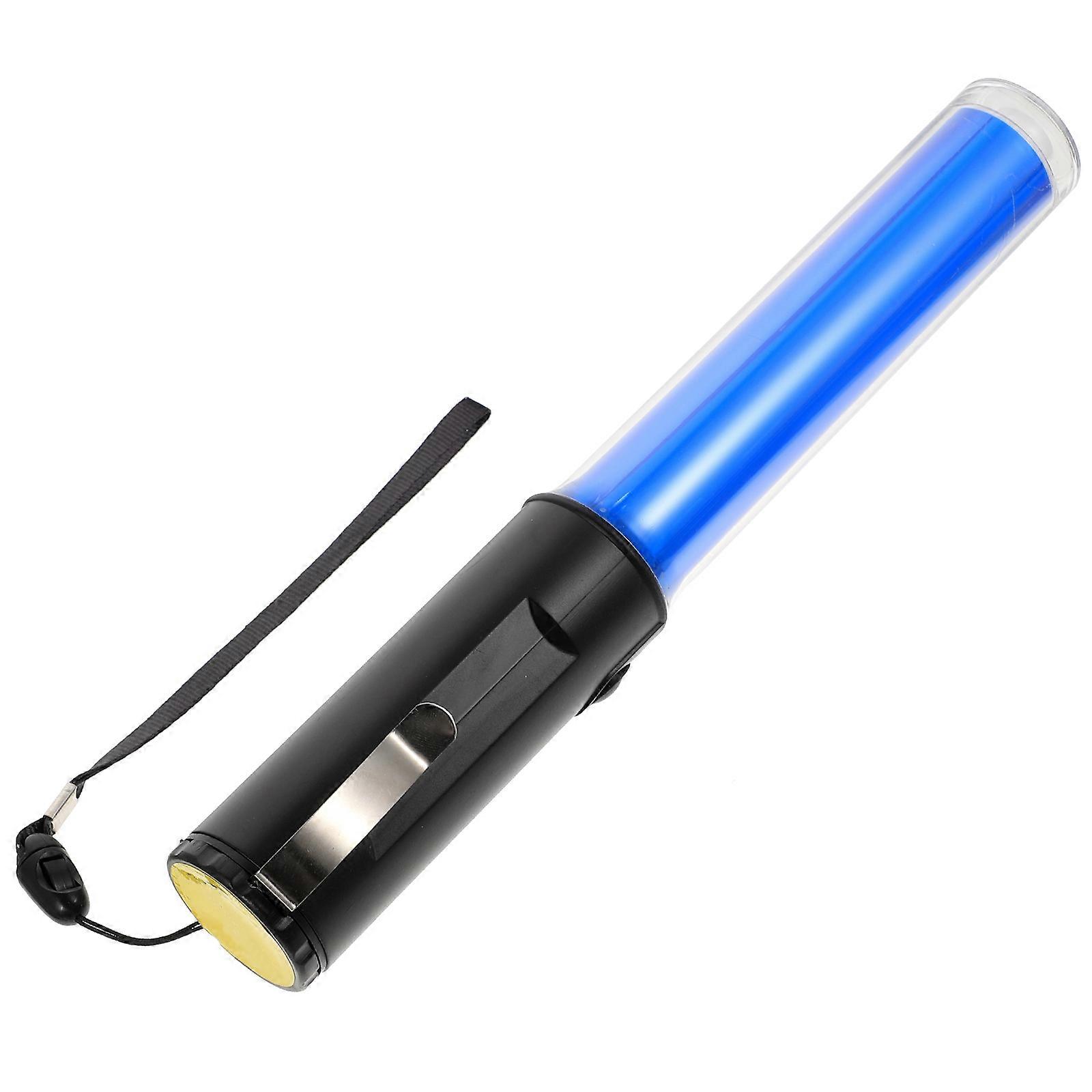 Blue LED Bubble Stick for Playing Durable ABS Material Easy to Carry Reusable 6.5 Inches