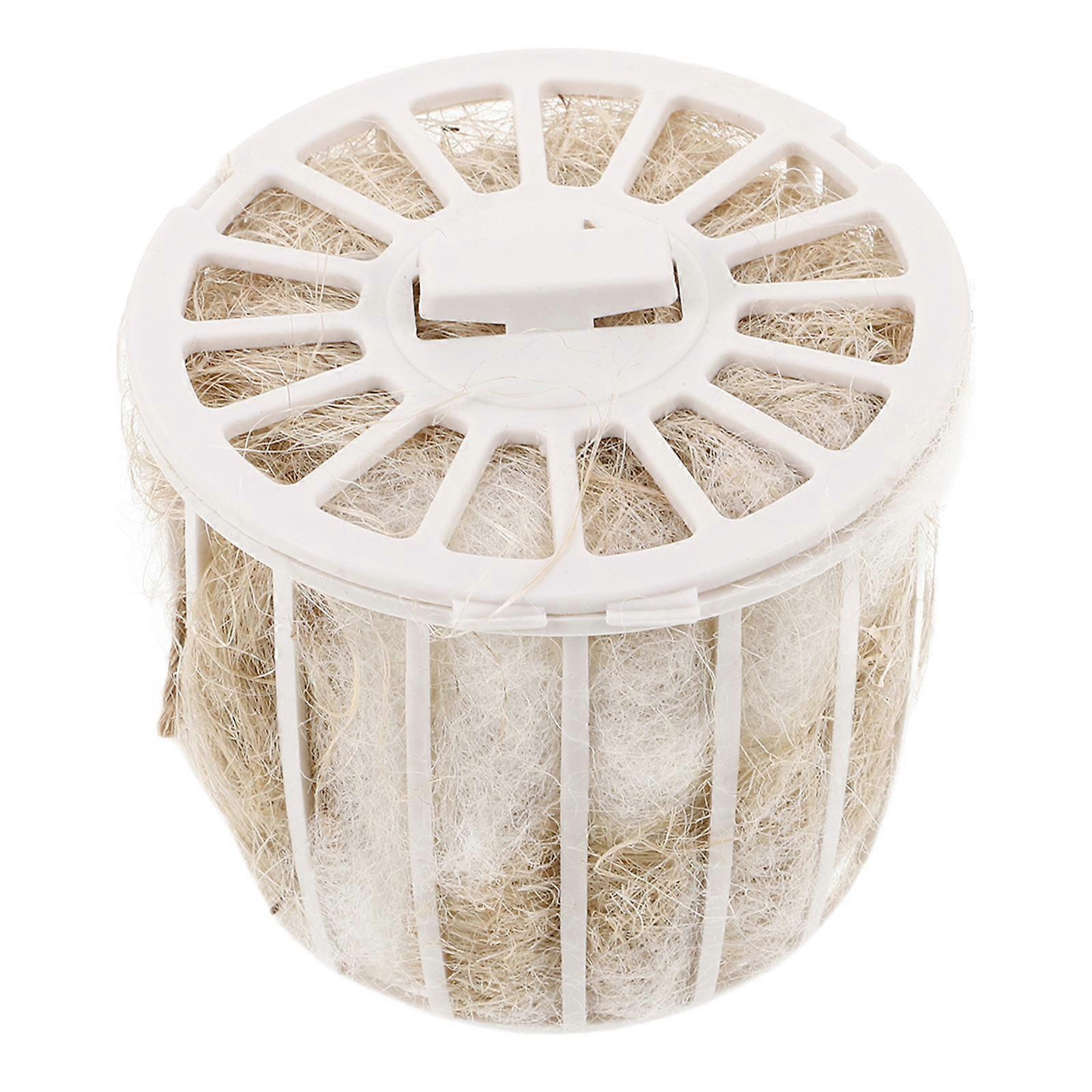 Bird Nesting Material Cotton and Jute Bedding for Birds with Basket 2pcs