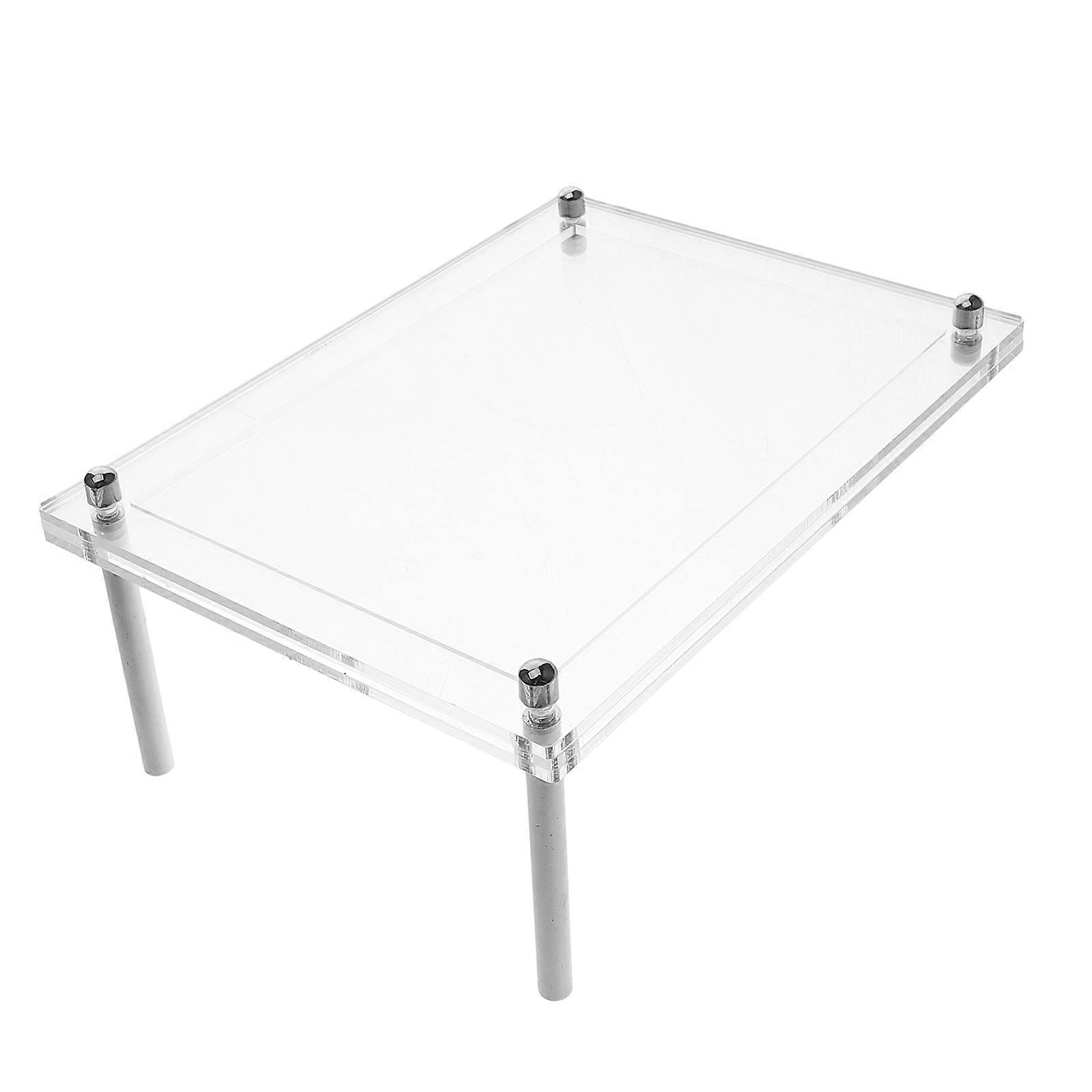 Creative Acrylic Display Frame for Pictures and Puzzles with Transparent Finish Fits Multiple Sizes