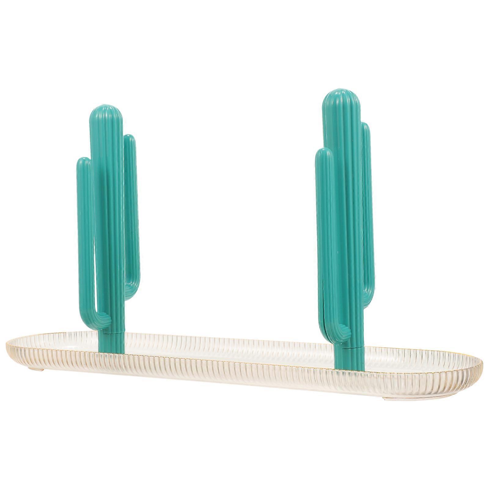 Chopstick Organizer Rack Cactus Shape Drain Rack Multi Plastic For 1Pack