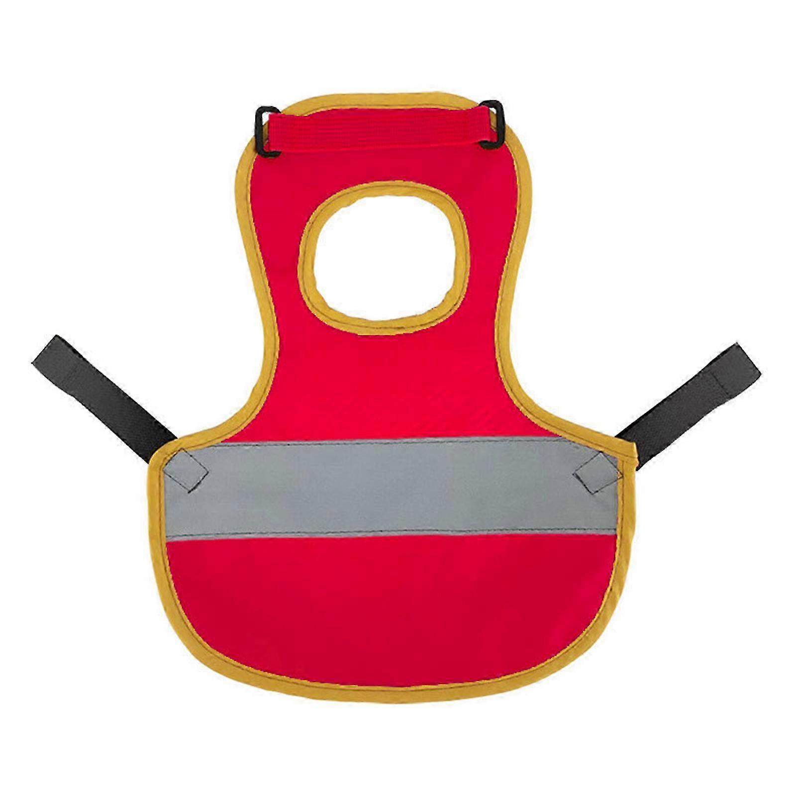 2025 Reflective Chicken Harness Hen Saddle Apron Adjustable Hen Reflective Vest Poultry Feather Protection for Chicken Geese Duck