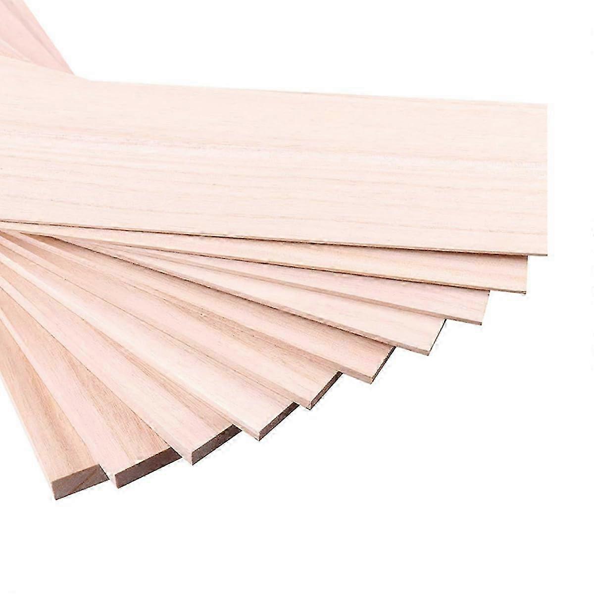 2025 Paulownia Wooden Panels Promote DIY Skills The Use of Our Wooden Panels for Pattern Making, 500 mm x 100 mm x 6 mm (2 Pieces)
