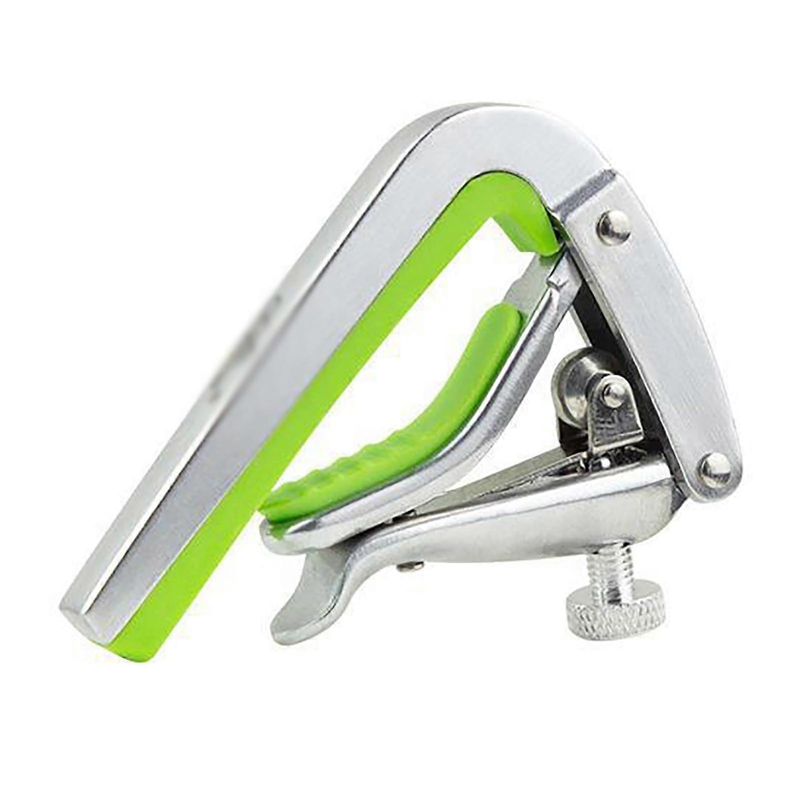 Guitar Capo Tuning Clips for Classical, Folk, and Electric Guitars, Silver