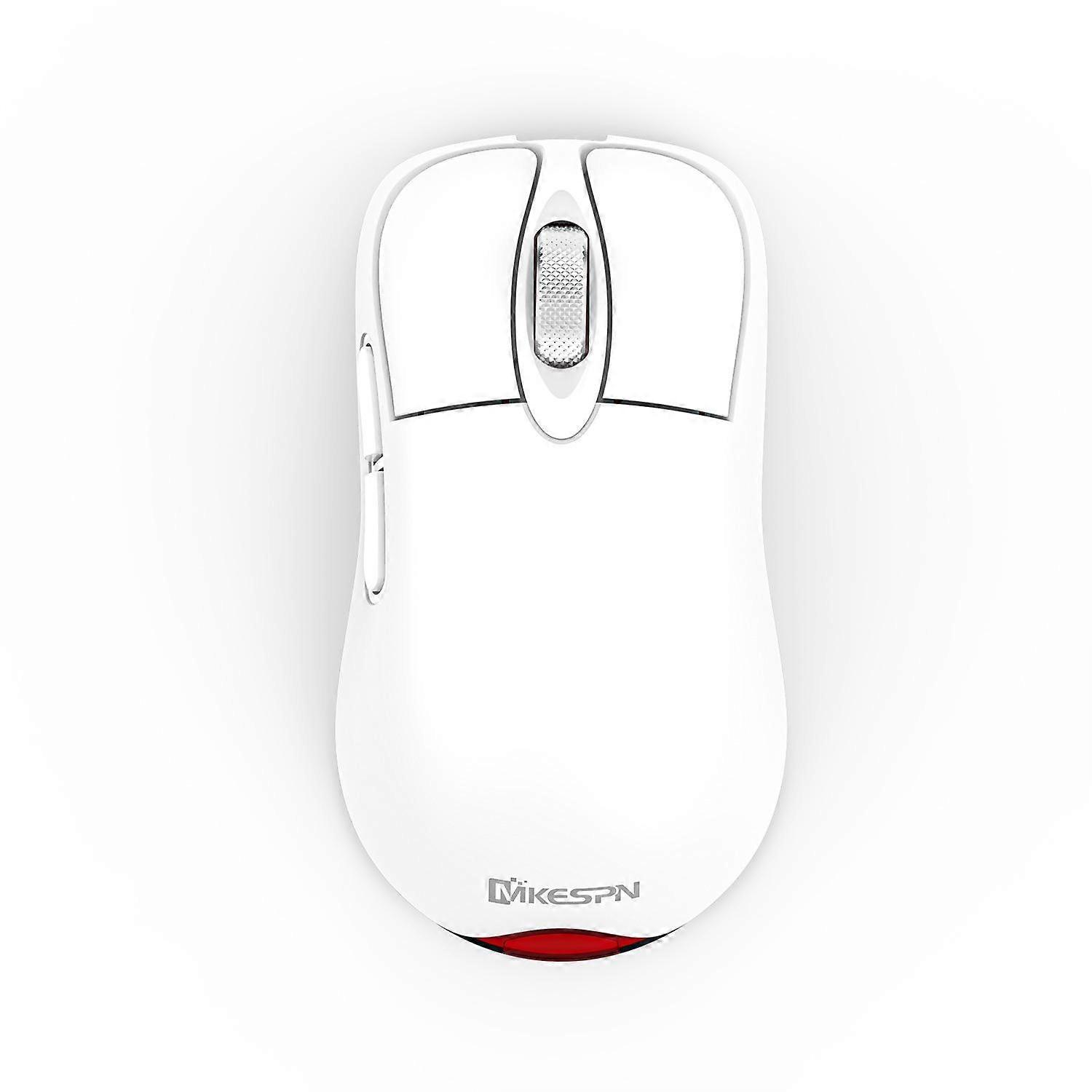 Mouse da gioco wireless Tri-Mode bianco