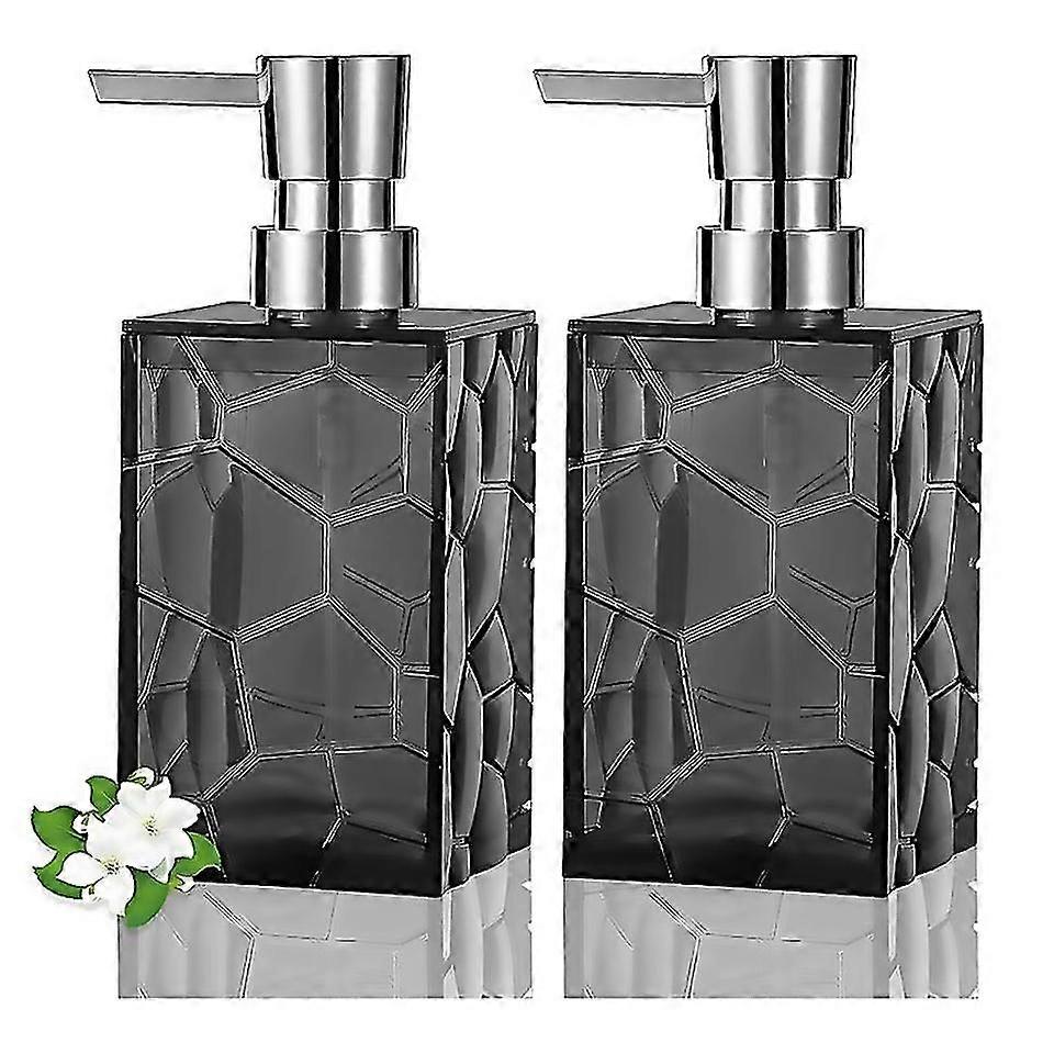 For hands soap dispenser clear acrylic plastic liquid pump bottles