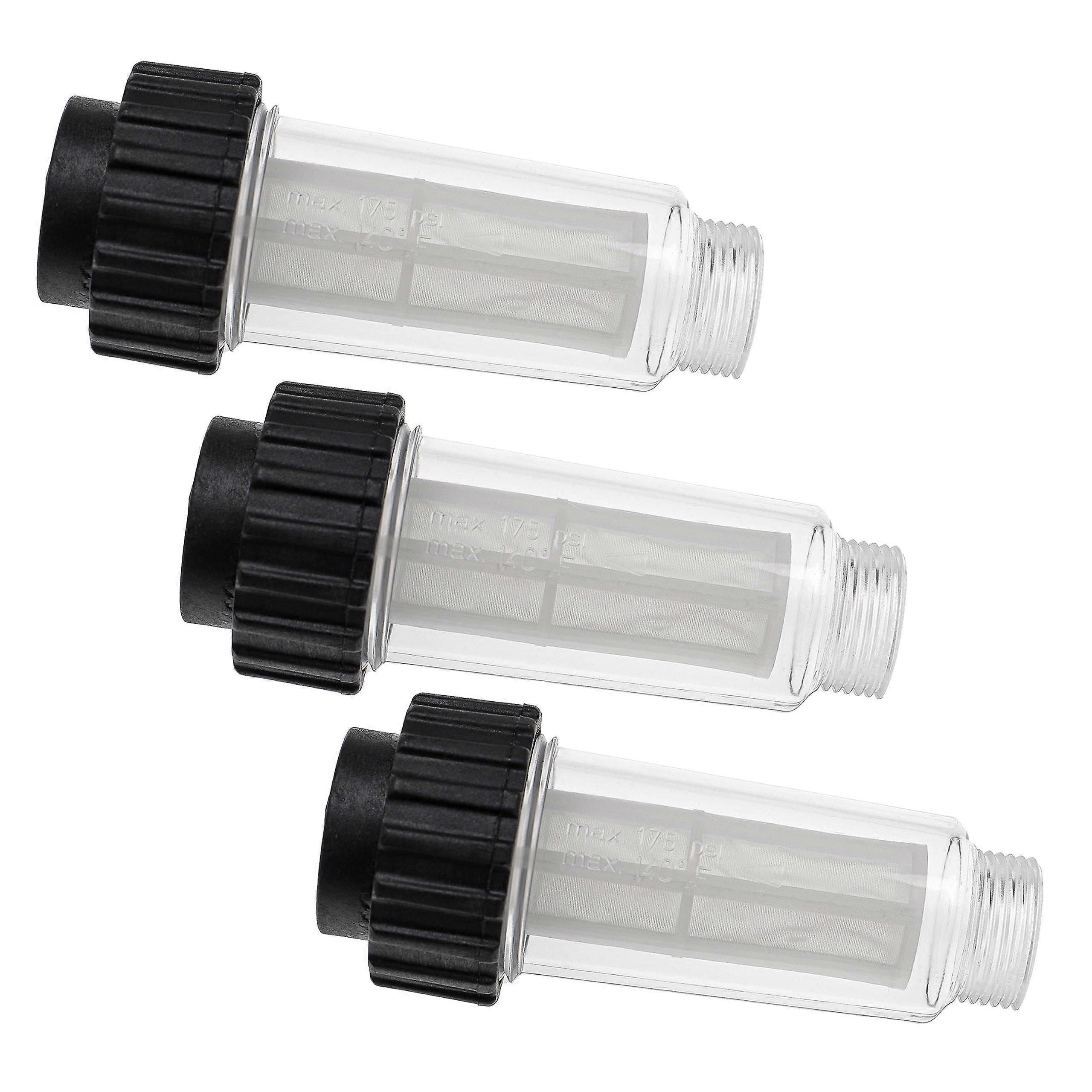 3x AntiCalc Filter Cartridge compatible with Kärcher K 5 Smart Control Home Steam Cleaner with 3/4' Water Connection