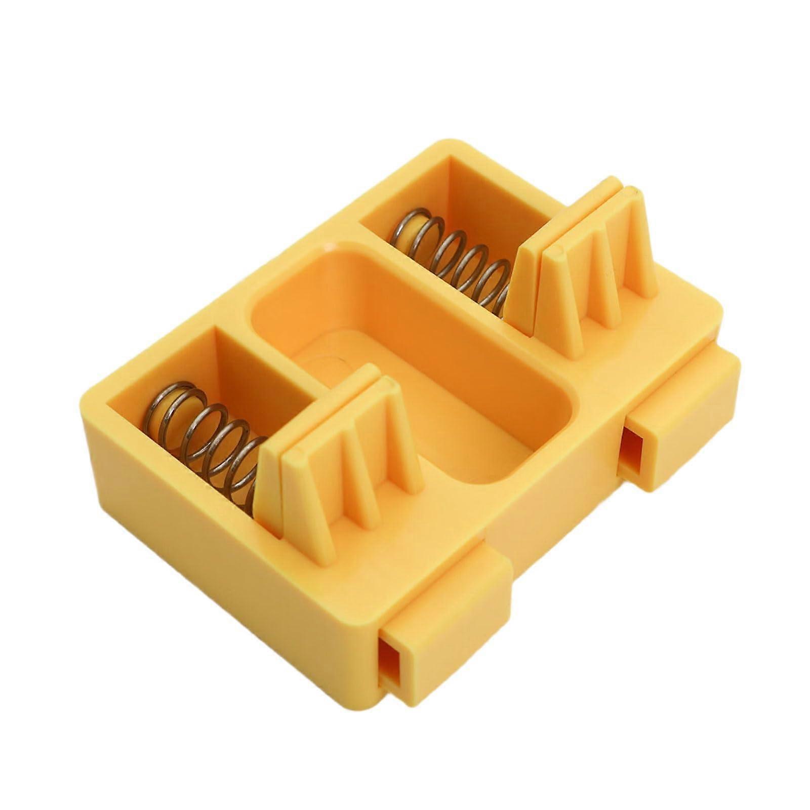 High-Performance Wire Soldering Clamp Tool for Stable Welding, Daily Use, Yellow, Compatible with Various Wire Sizes