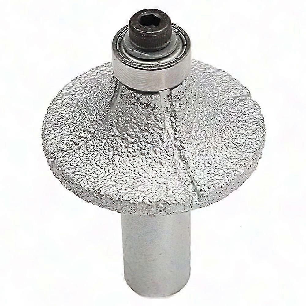 1/2 Inch Diamond Router Bit Wheel Half Bullnose for Hand Profiler - Marble Granite Cutting Tool