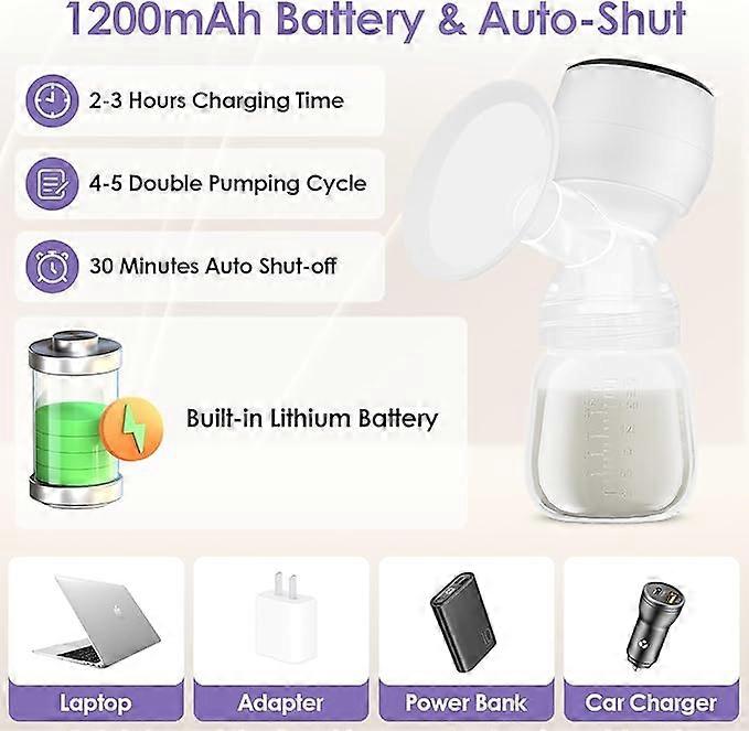 Electric breast pump integrated fully automatic milking machine massage comfortable silent breast pump