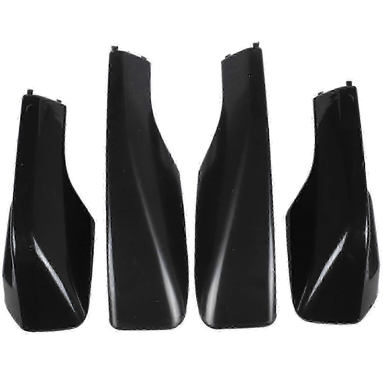Αυτοκίνητο Σχάρα οροφής Cover Bar Rail End Ανταλλακτικά Shell Accessories Κιτ 4 τεμαχίων για όλους τους τύπους οχημάτων
