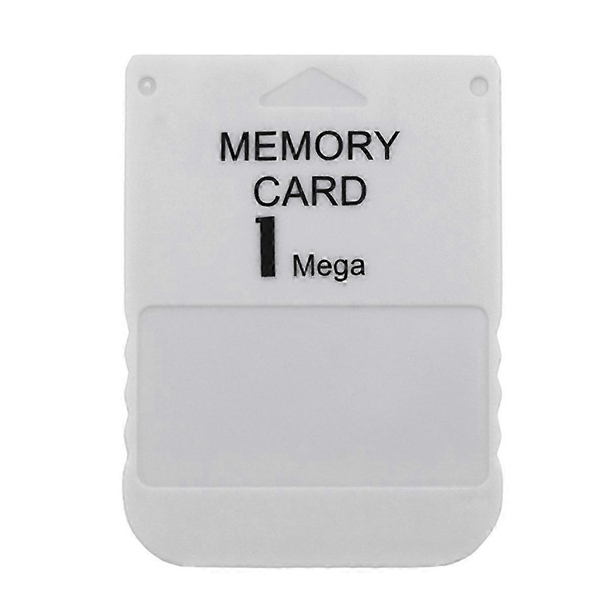 For 1 Mega Memory Card for PS1 PS One for Playstation 1 Game Console Save Game Data Saving Progress 1MB Memory Card