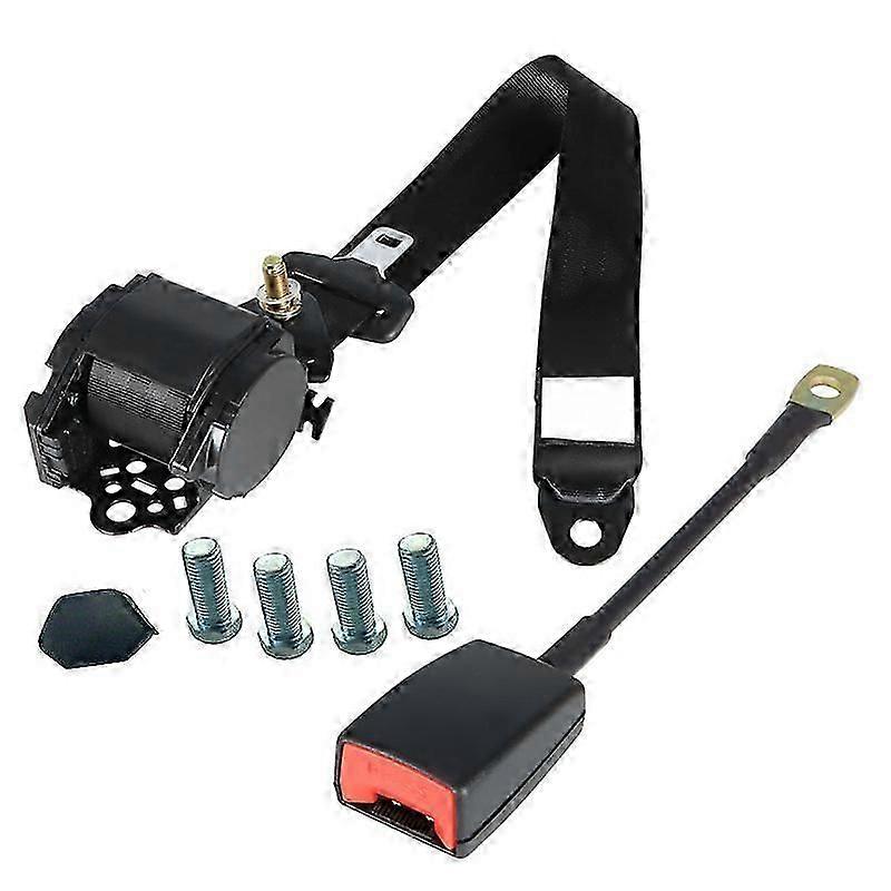 Three-point Car Seat Belt Fully Automatic Retractable Driver's Seat Belt Three-point With Base Socket