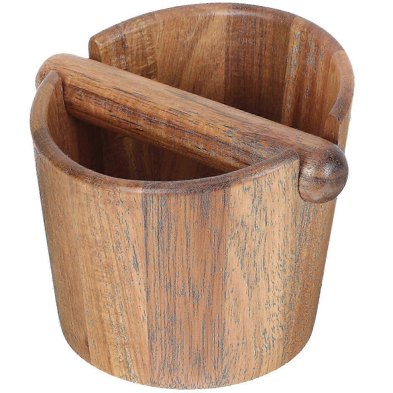 Boîte à café Knock Box Dump pour machine à expresso - Récipient à marc et seau à poudre