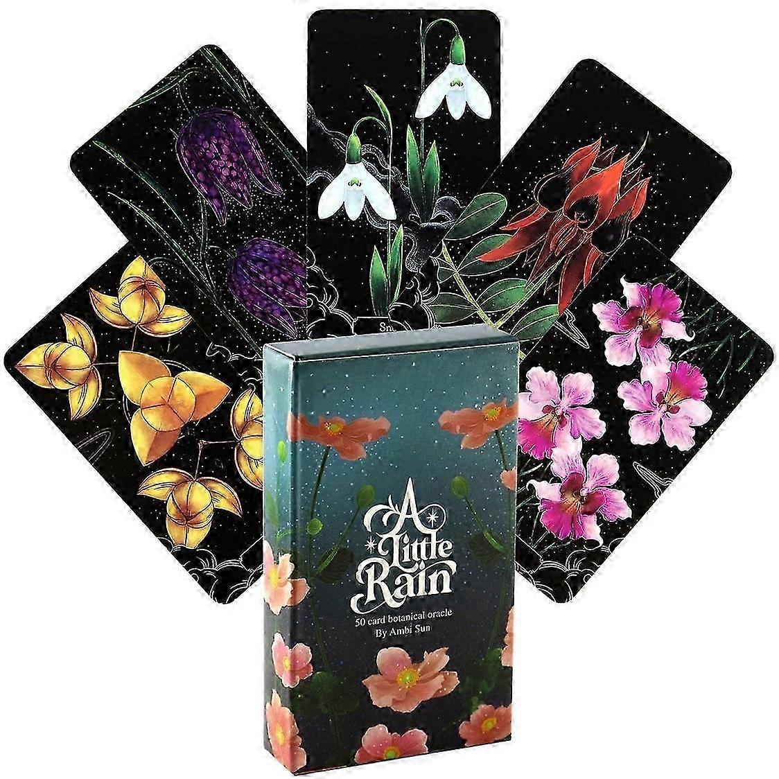 Botanical Oracle Deck: Divination &amp; Fortune Telling Cards Guide